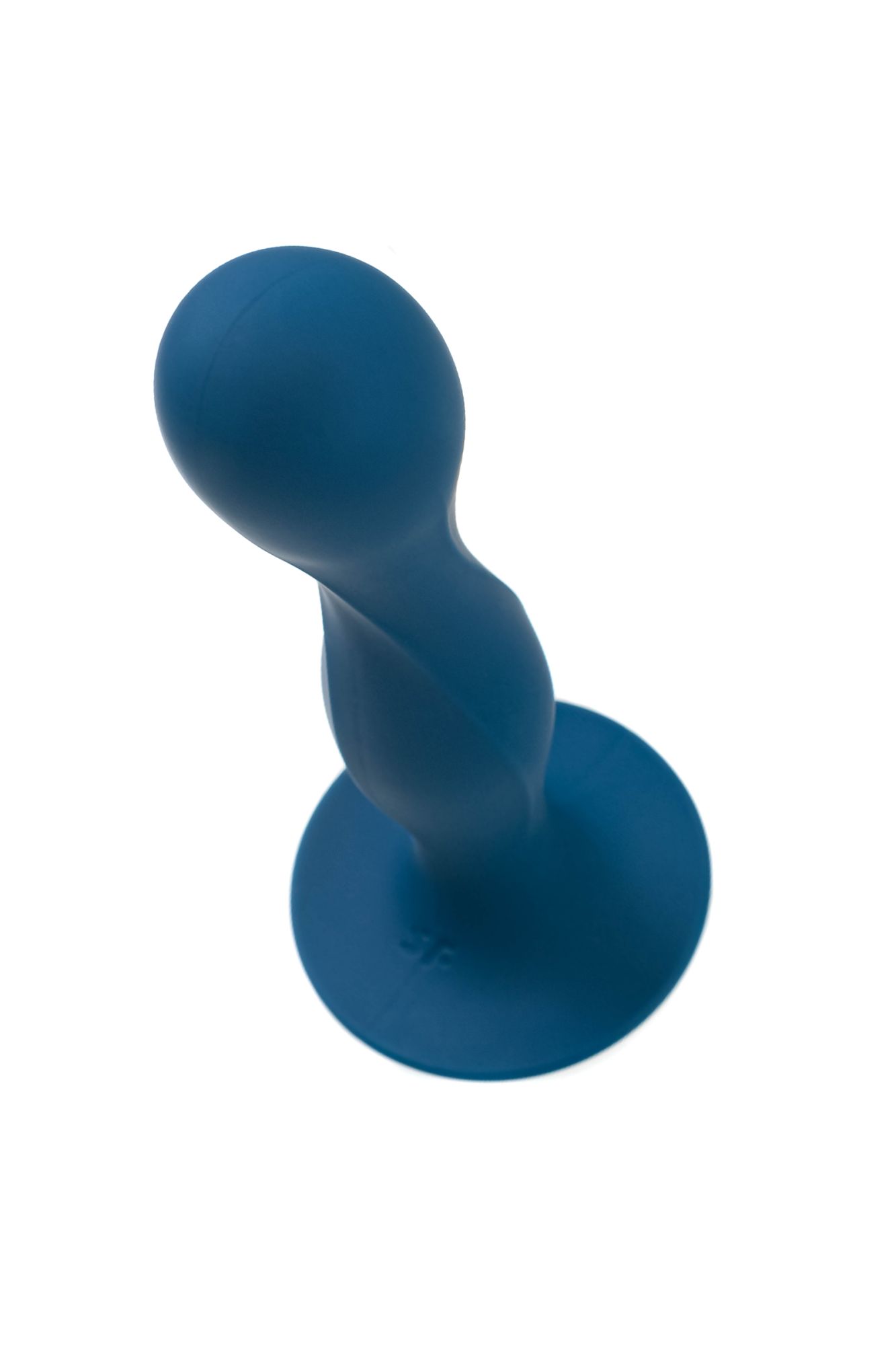 фаллоимитатор satisfyer double ball-r, силикон, синий, 18 см в 