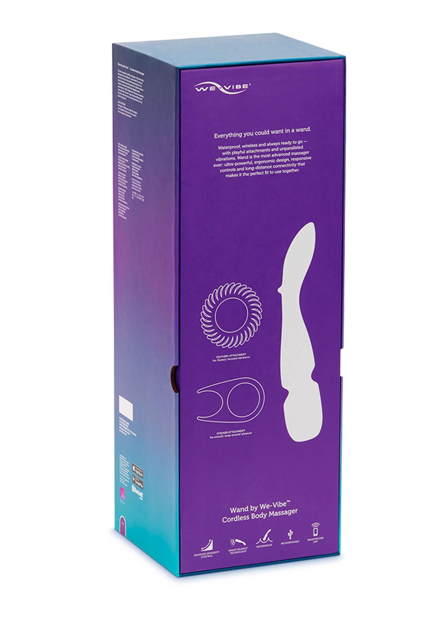 вибратор we-vibe wand, фиолетовый в 
