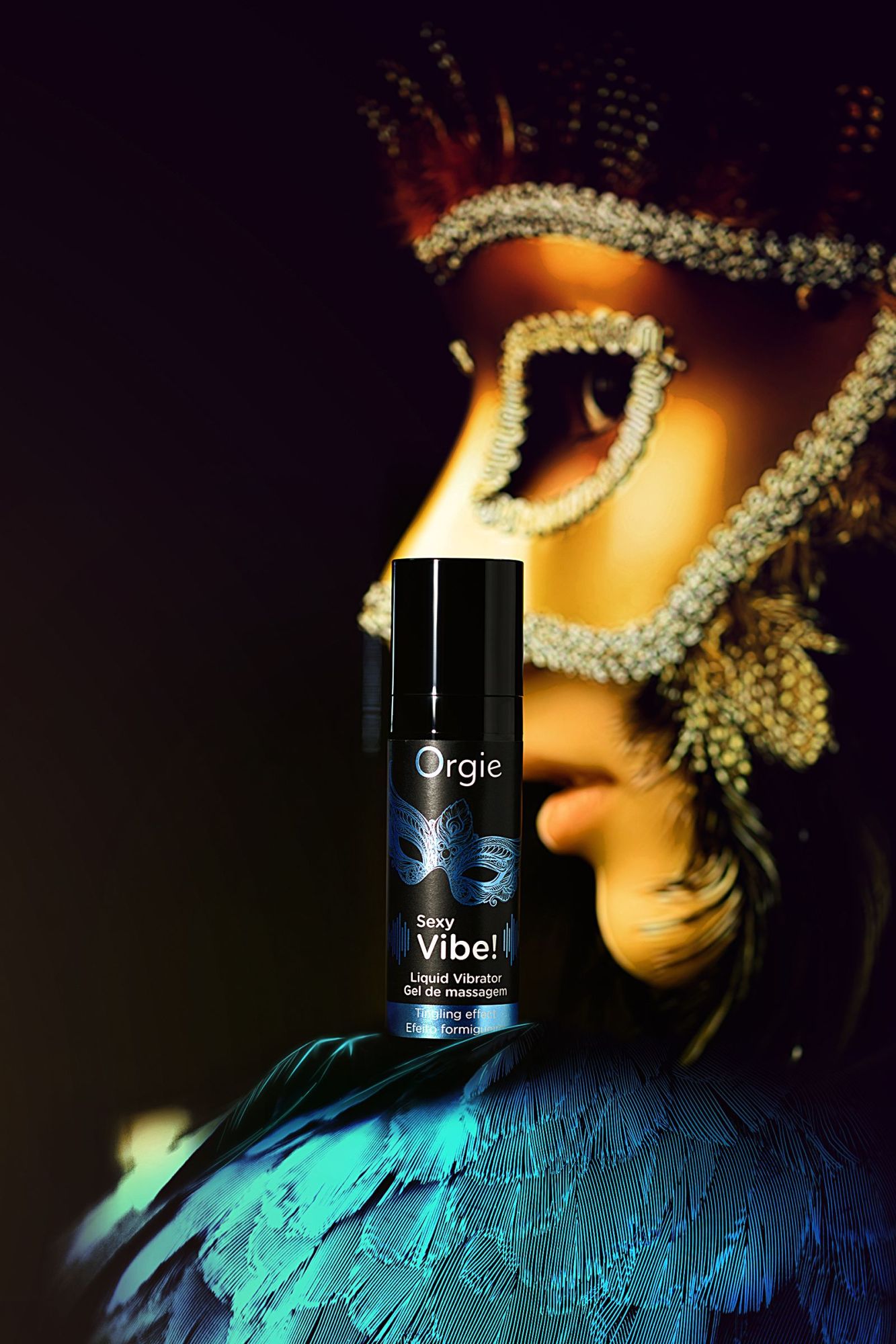 гель для массажа orgie sexy vibe liquid vibrator с эффектом вибрации, 15 мл в 