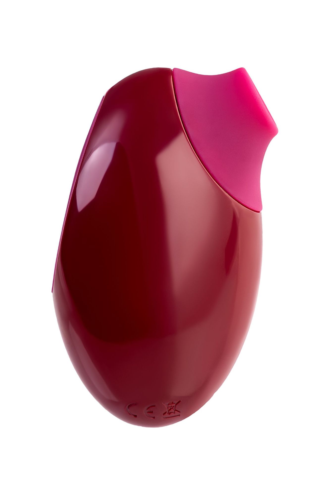вакуумный стимулятор клитора toyfa a-toys myrty, бордовый, 9,8 см в 