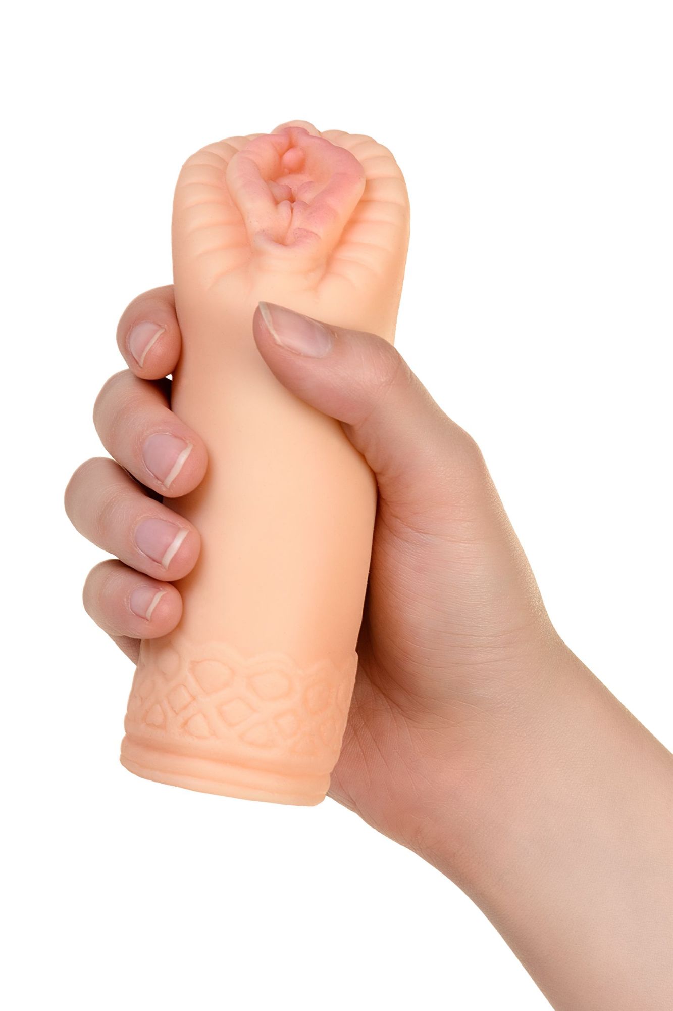 мастурбатор реалистичный toyfa juicy pussy hot bloom, вагина, tpr, телесный, 15 см в 