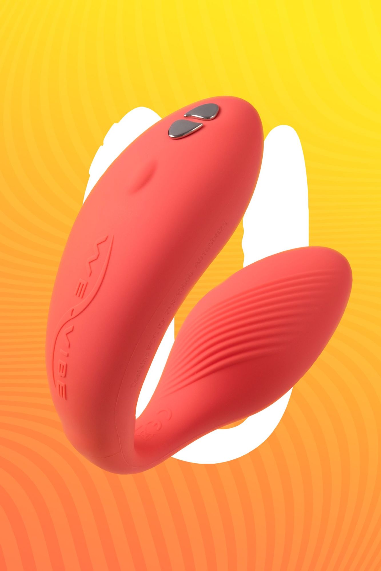вибратор we-vibe chorus силикон, коралловый в 