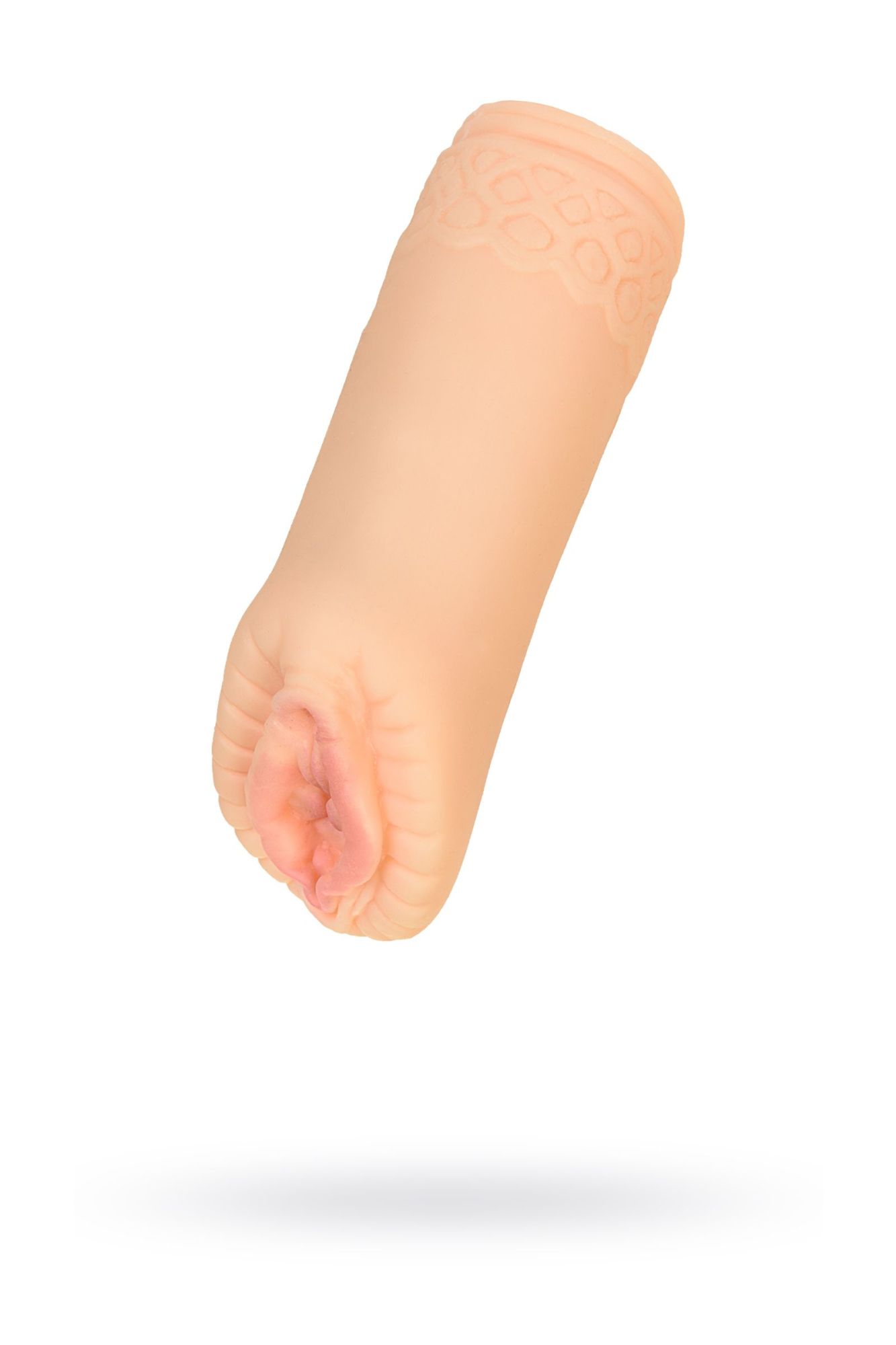 мастурбатор реалистичный toyfa juicy pussy hot bloom, вагина, tpr, телесный, 15 см в 