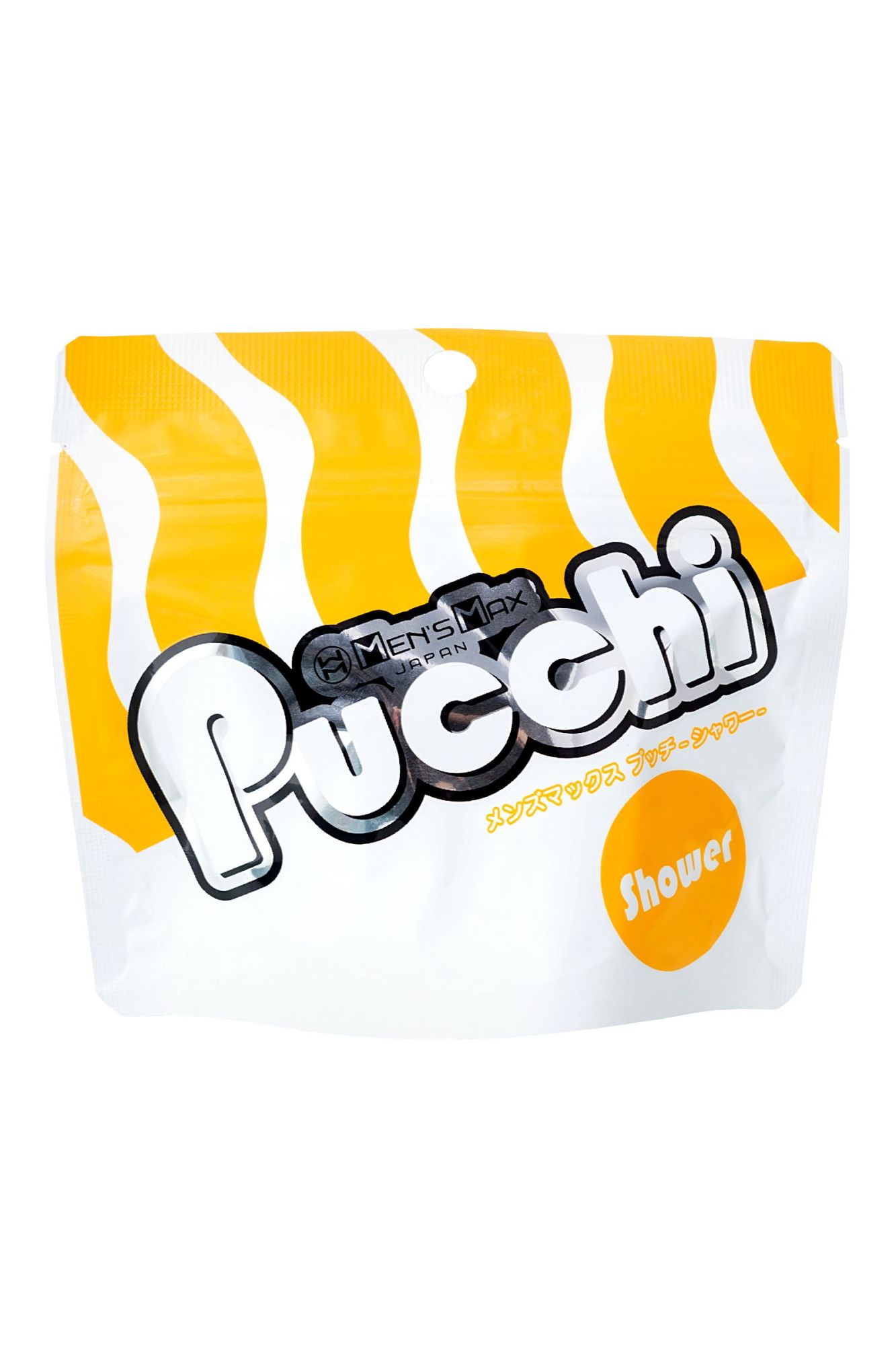 мастурбатор нереалистичный mensmax pucchi shower, tpe, белый, 6,5 см в 