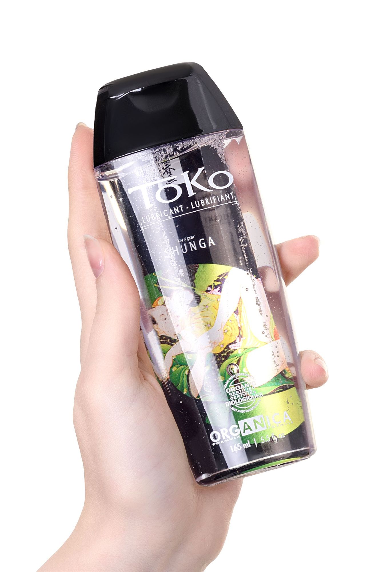 лубрикант shunga toko organica на водной основе, из 100% органических компонентов,165 мл в 