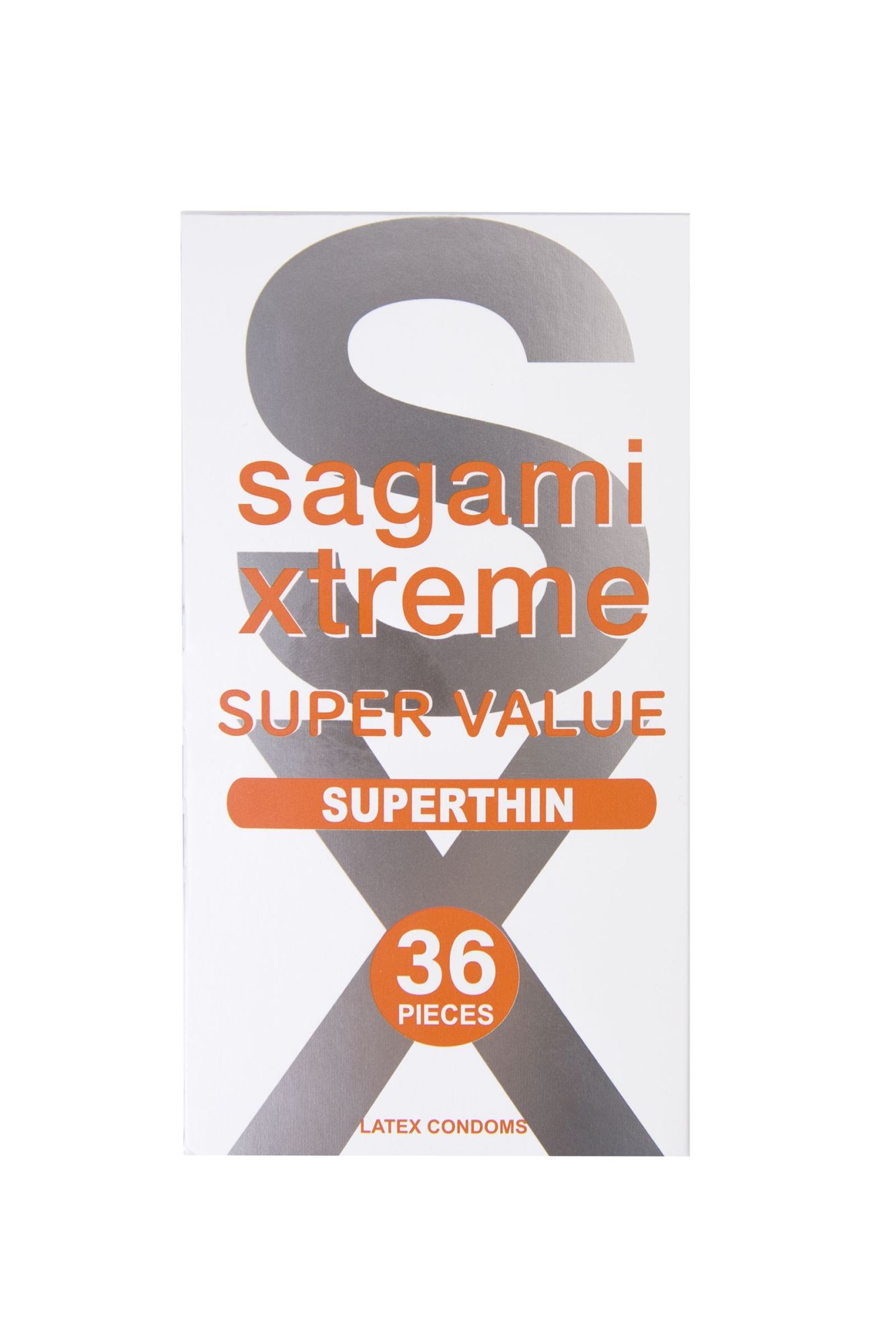 презервативы sagami, xtreme, 0.04, латекс, 19 см, 5,4 см, 36 шт. в 