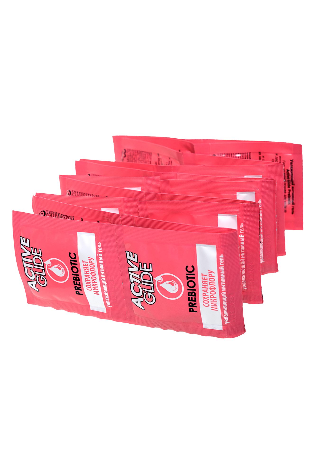 увлажняющий интимный гель active glide prebiotic,  3г 20 шт в упаковке в 