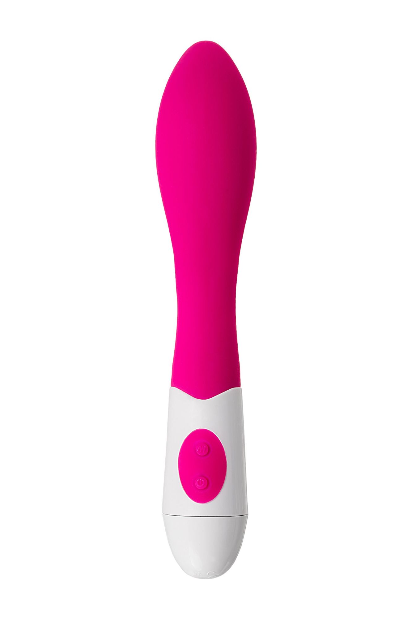 нереалистичный вибратор toyfa  a-toys mika, силикон, розовый, 19,8 см в 