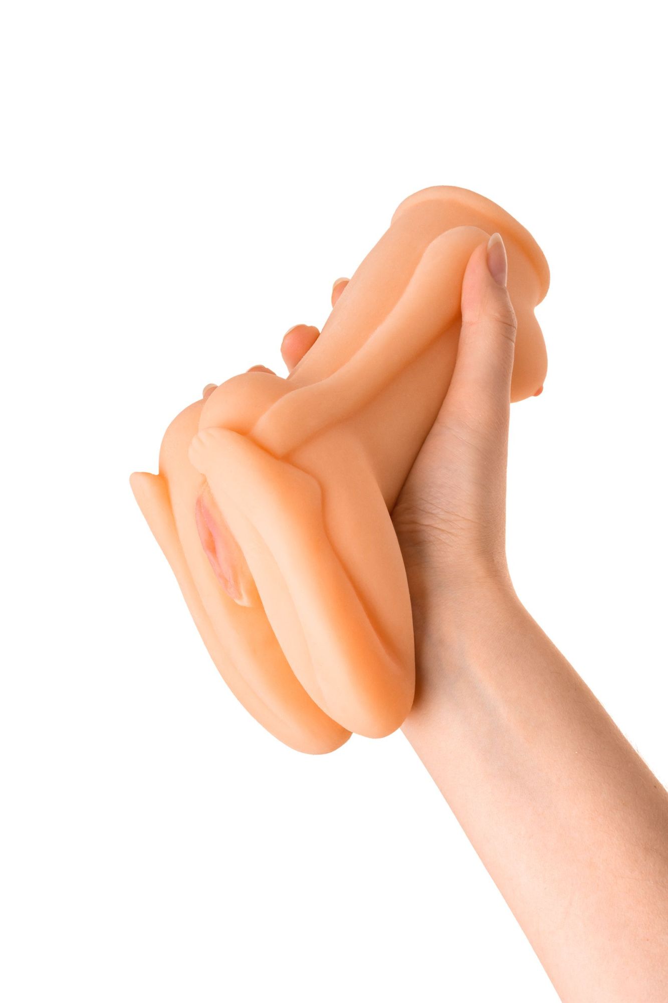 мастурбатор реалистичный toyfa juicy pussy honey drop, вагина, tpr, телесный, 15 см в 