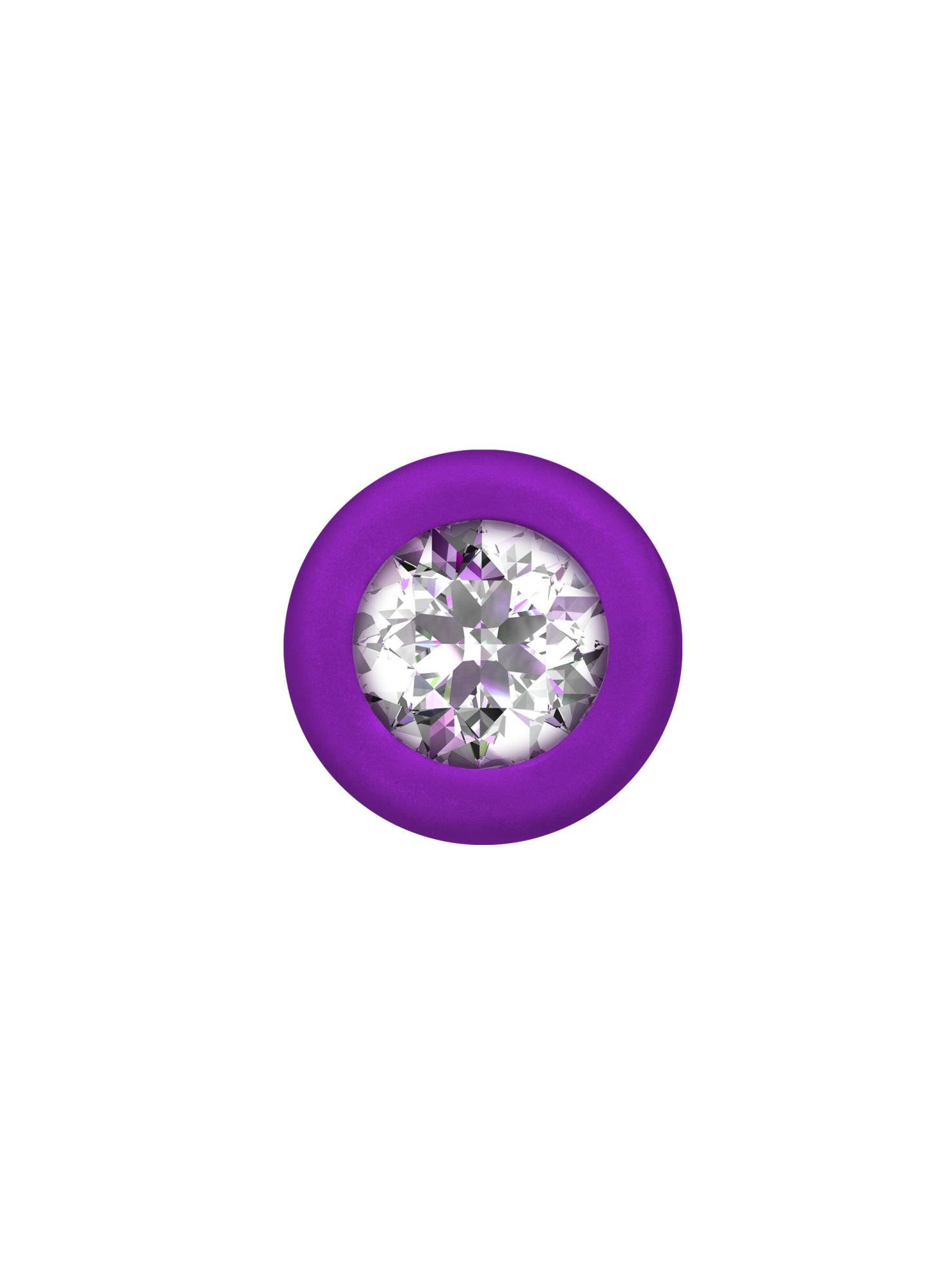 анальная цепочка с кристаллом emotions chummy purple 1401-03lola в 