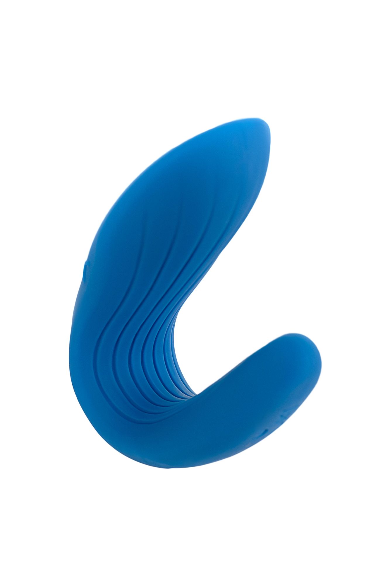 многофункциональный стимулятор для пар satisfyer partner whale, силикон, голубой, 17 см. в 
