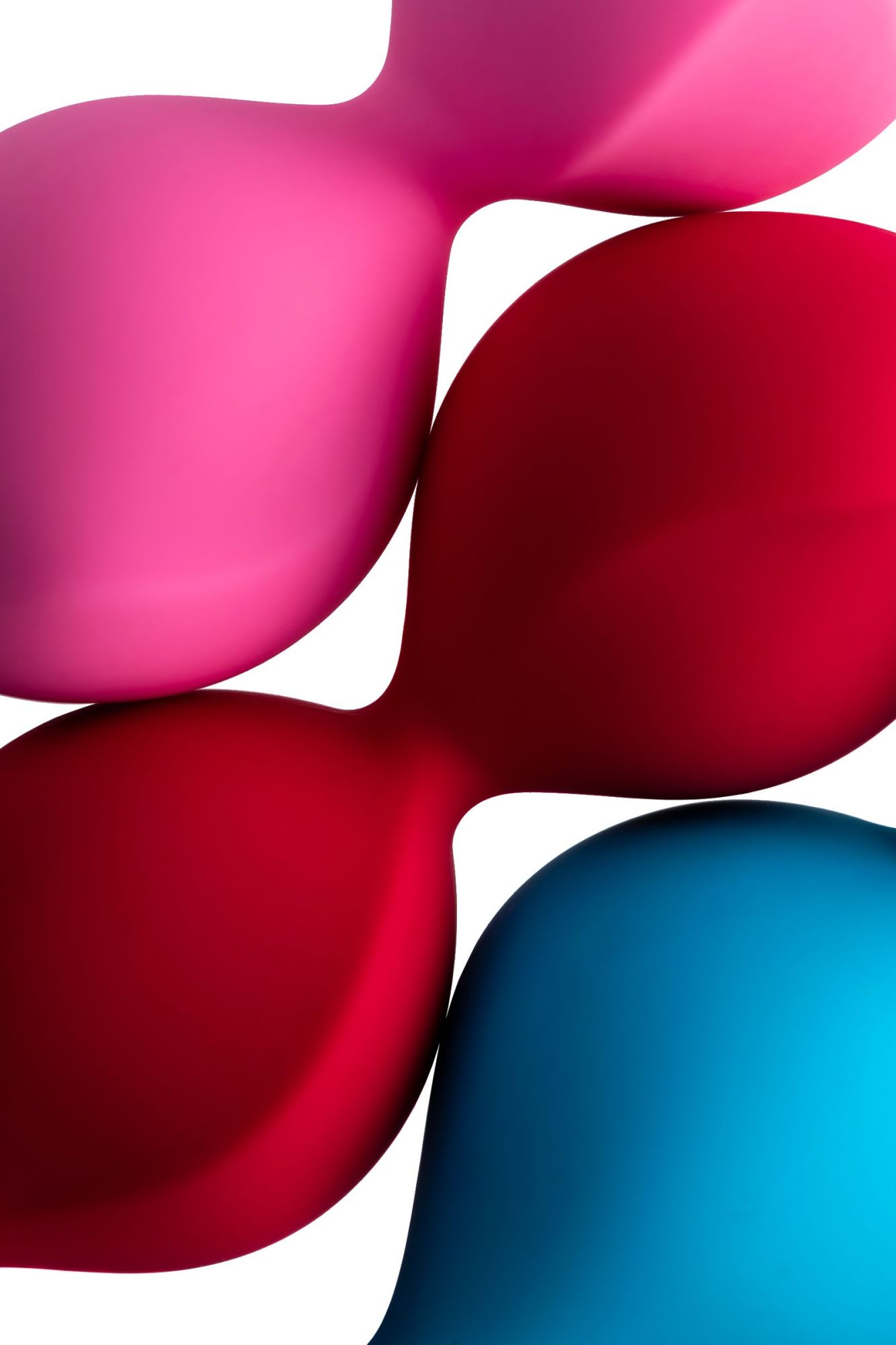 набор вагинальных шариков satisfyer  balls c03 double, силикон, ассорти, ø 3 см. в 
