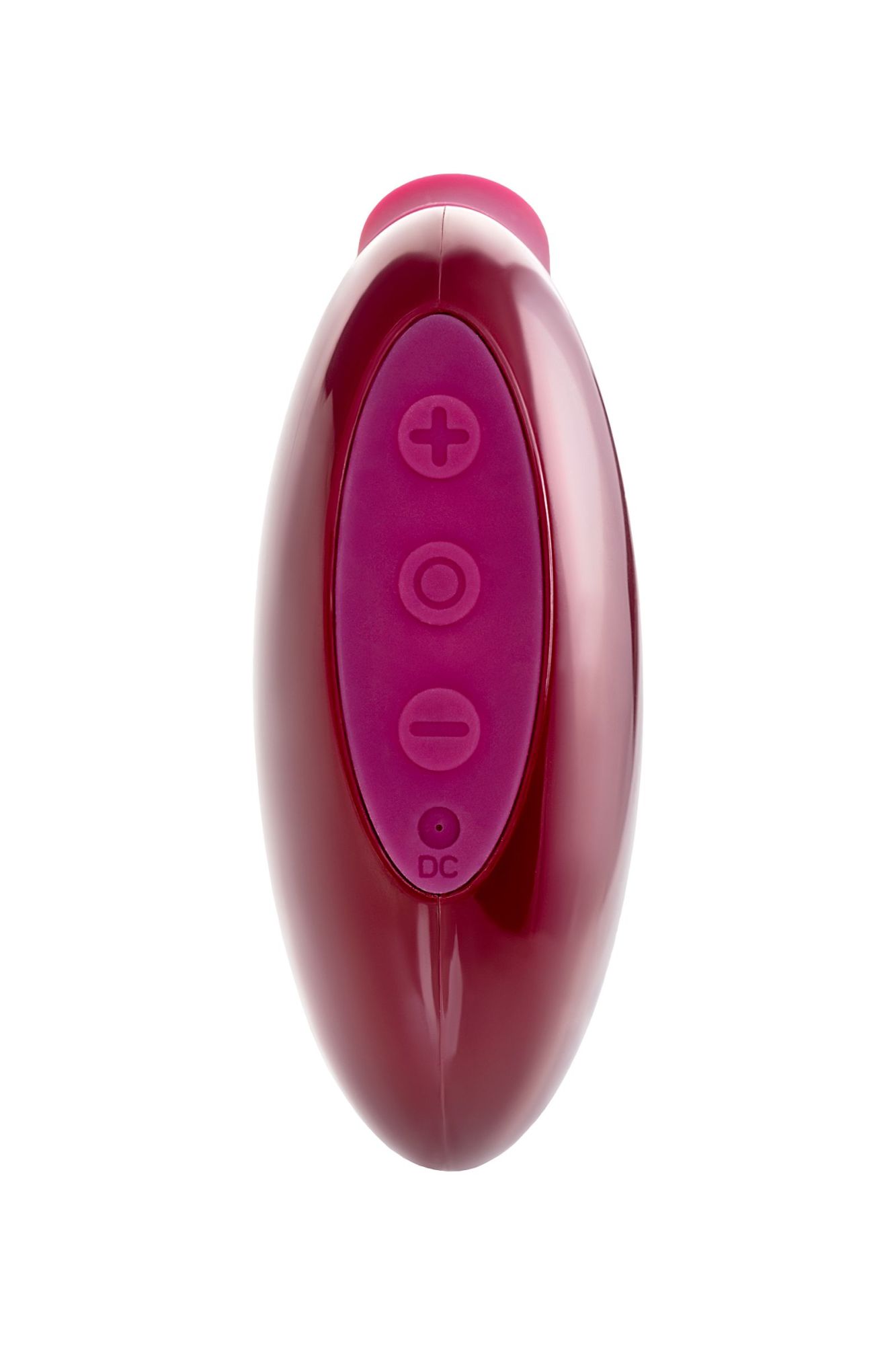 вакуумный стимулятор клитора toyfa a-toys myrty, бордовый, 9,8 см в 
