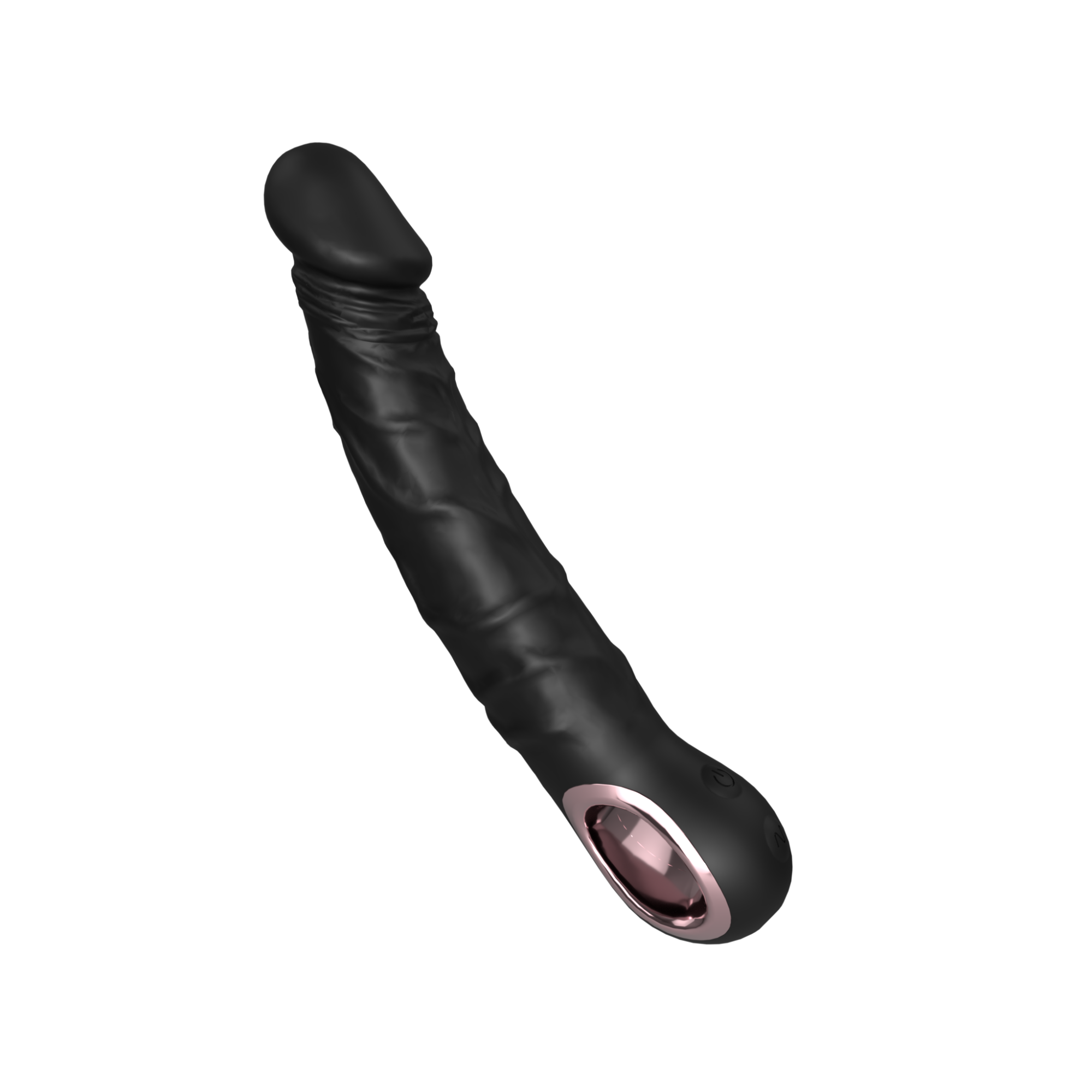 силиконовый вибратор черный sw3020black в 