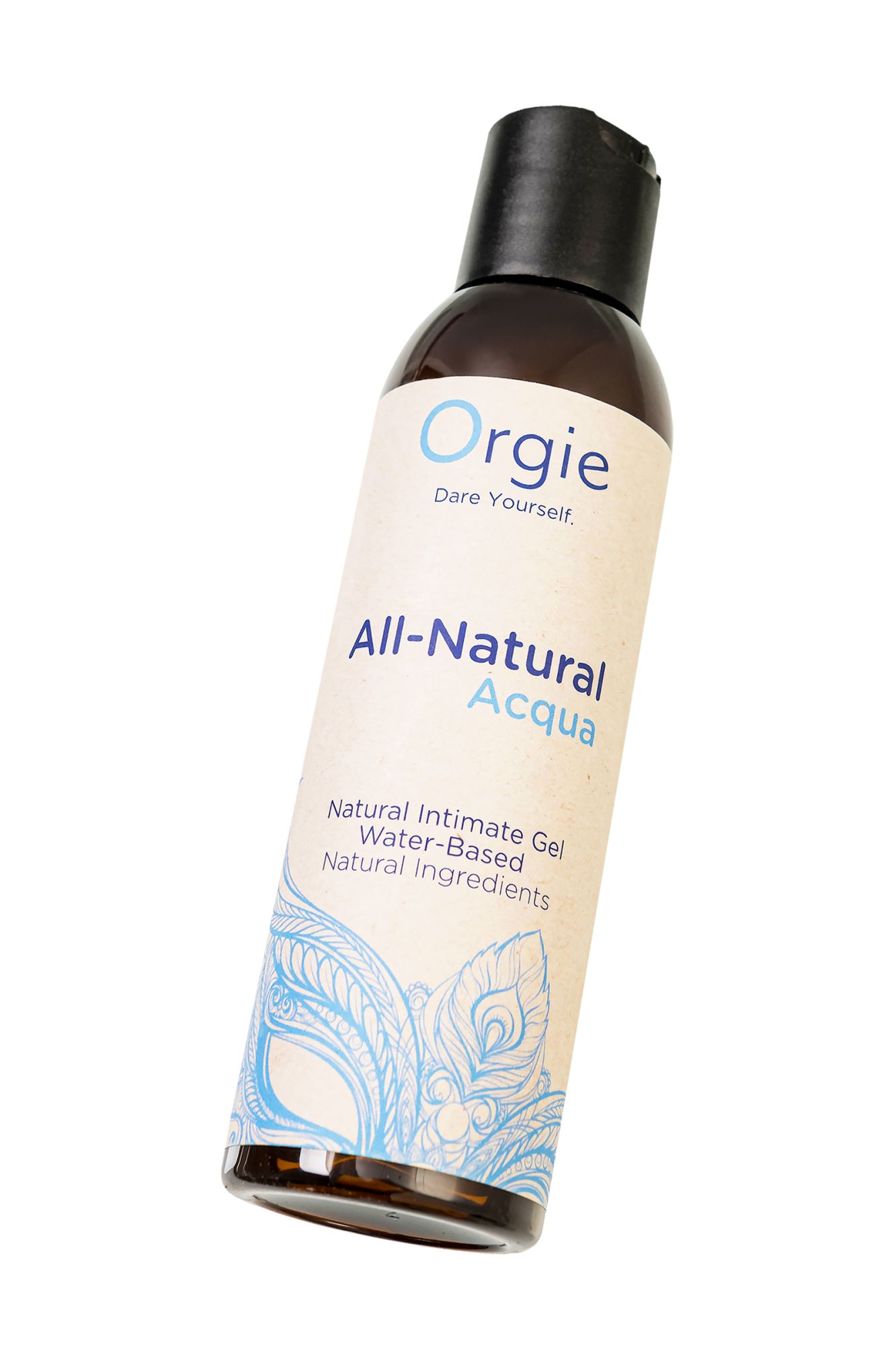 интимный гель orgie all - natural acqua на водной основе, 150 мл в 