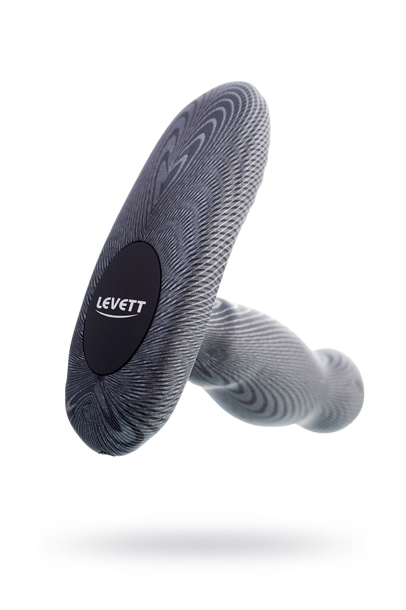 стимулятор простаты levett ancus, силикон, черный, 11 см в 