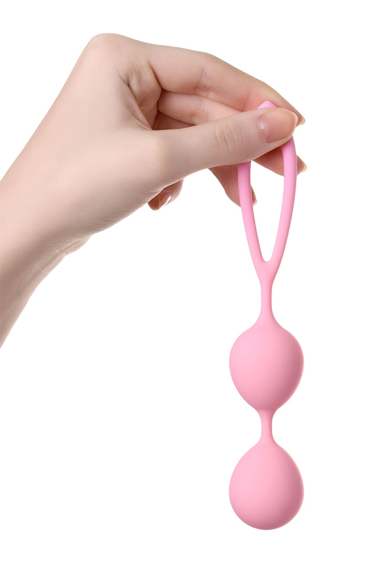 вагинальные шарики a-toys by toyfa rai, силикон, светло-розовые, 17 см в 