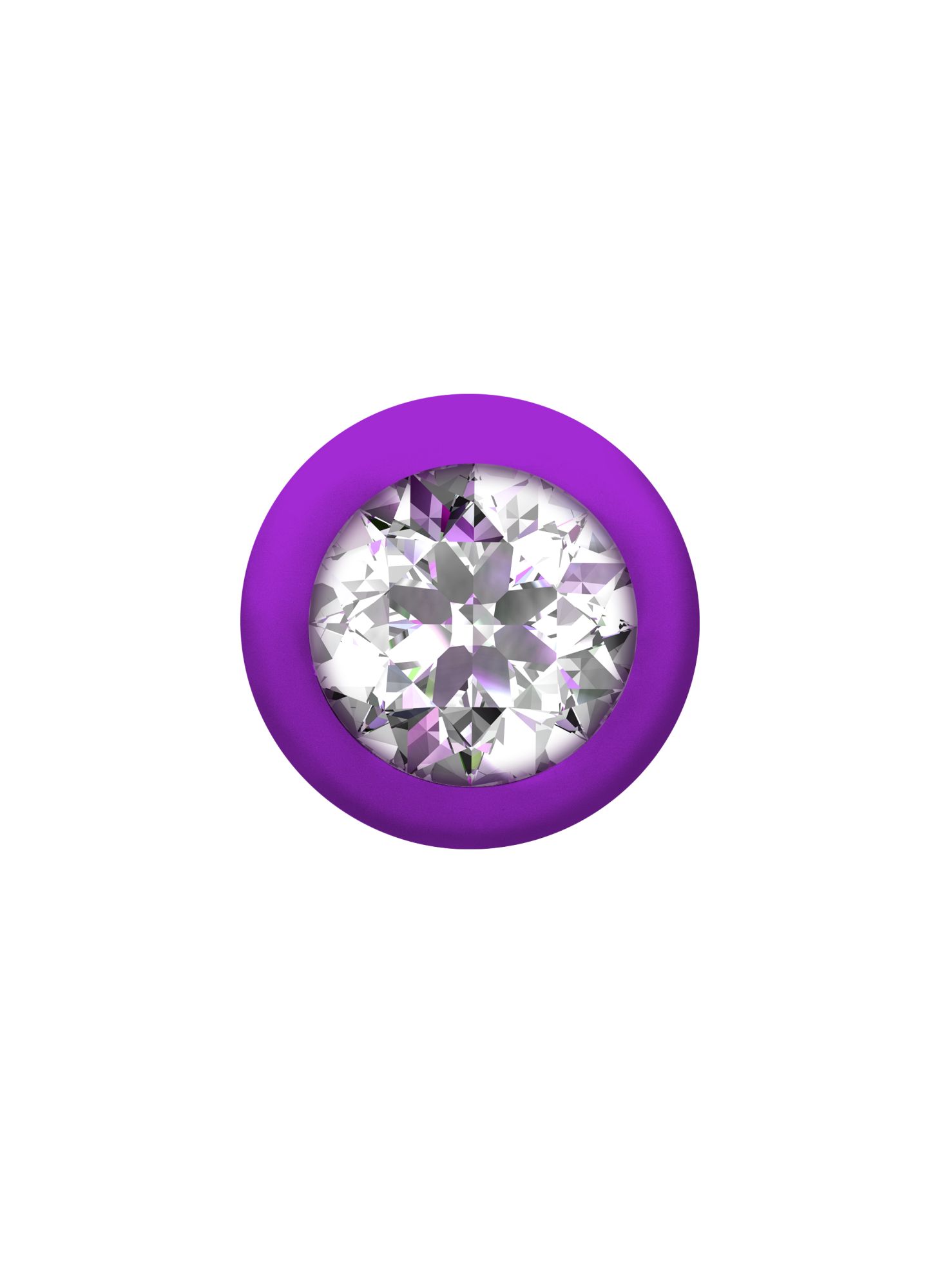 анальная цепочка с кристаллом emotions buddy purple 1400-03lola в 