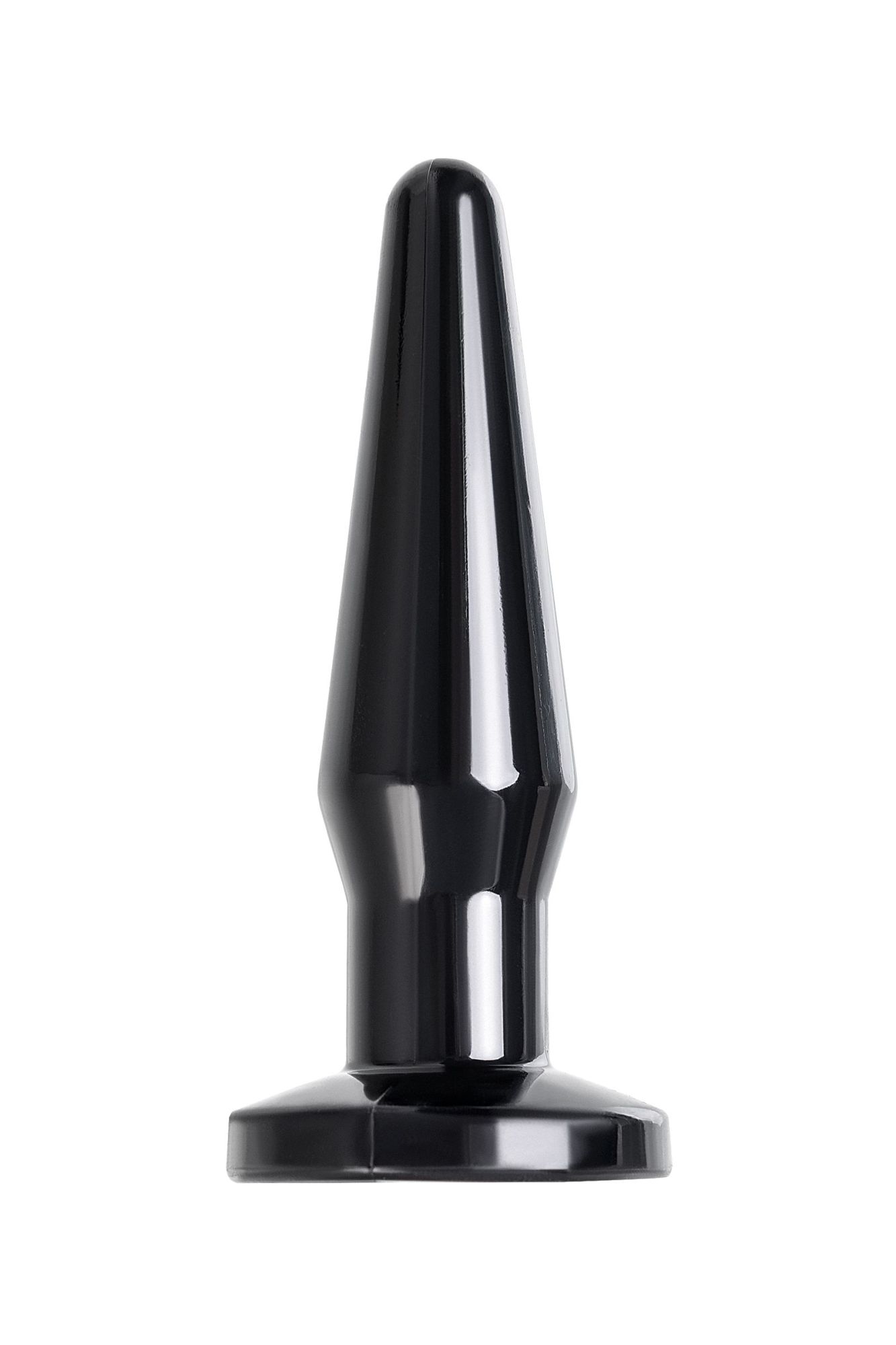 анальная втулка toyfa popo pleasure gemini α, tpe, черная, 12,1 см в 