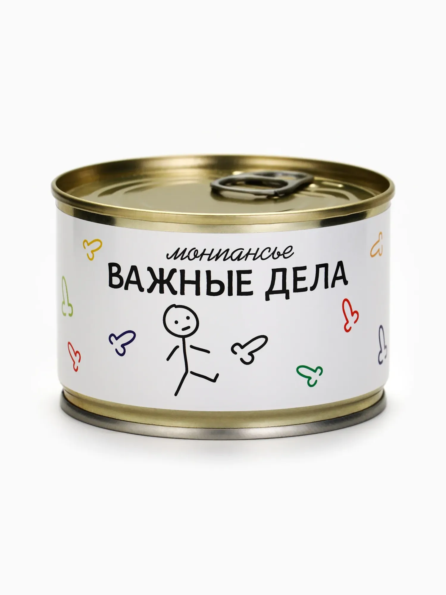 монпансье «планы на день», карамель леденцовая в консервной банке, 140 г в 