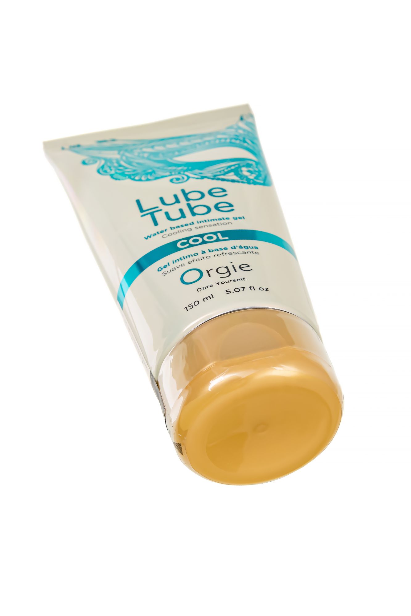 интимный гель orgie lube tube cool, водная основа, с охлаждающим эффектом, 150 мл в 