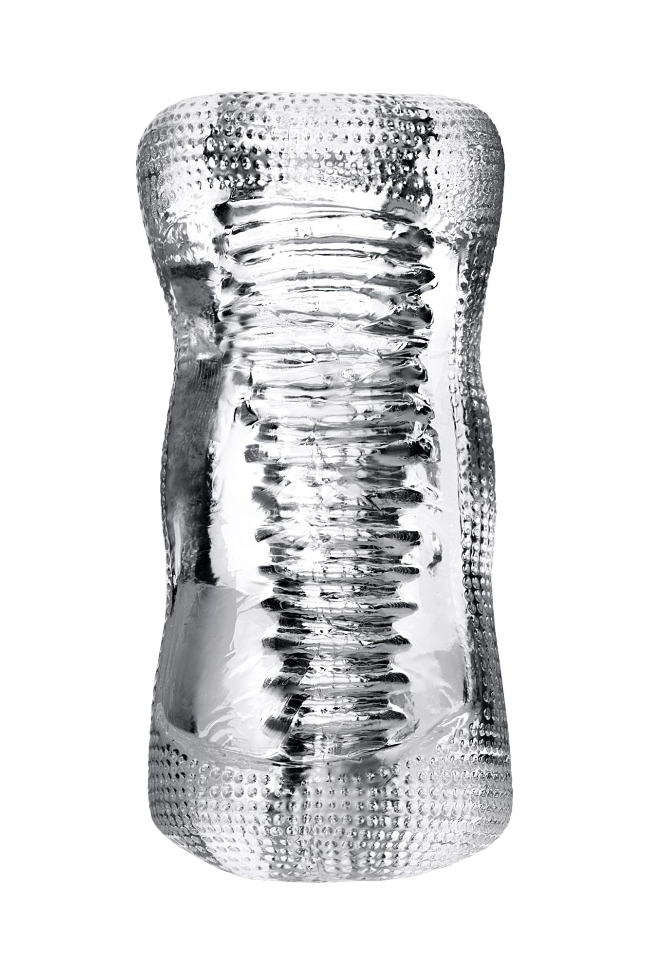 мастурбатор нереалистичный lingam by toyfa  asha, tpe, прозрачный, 14 см в 