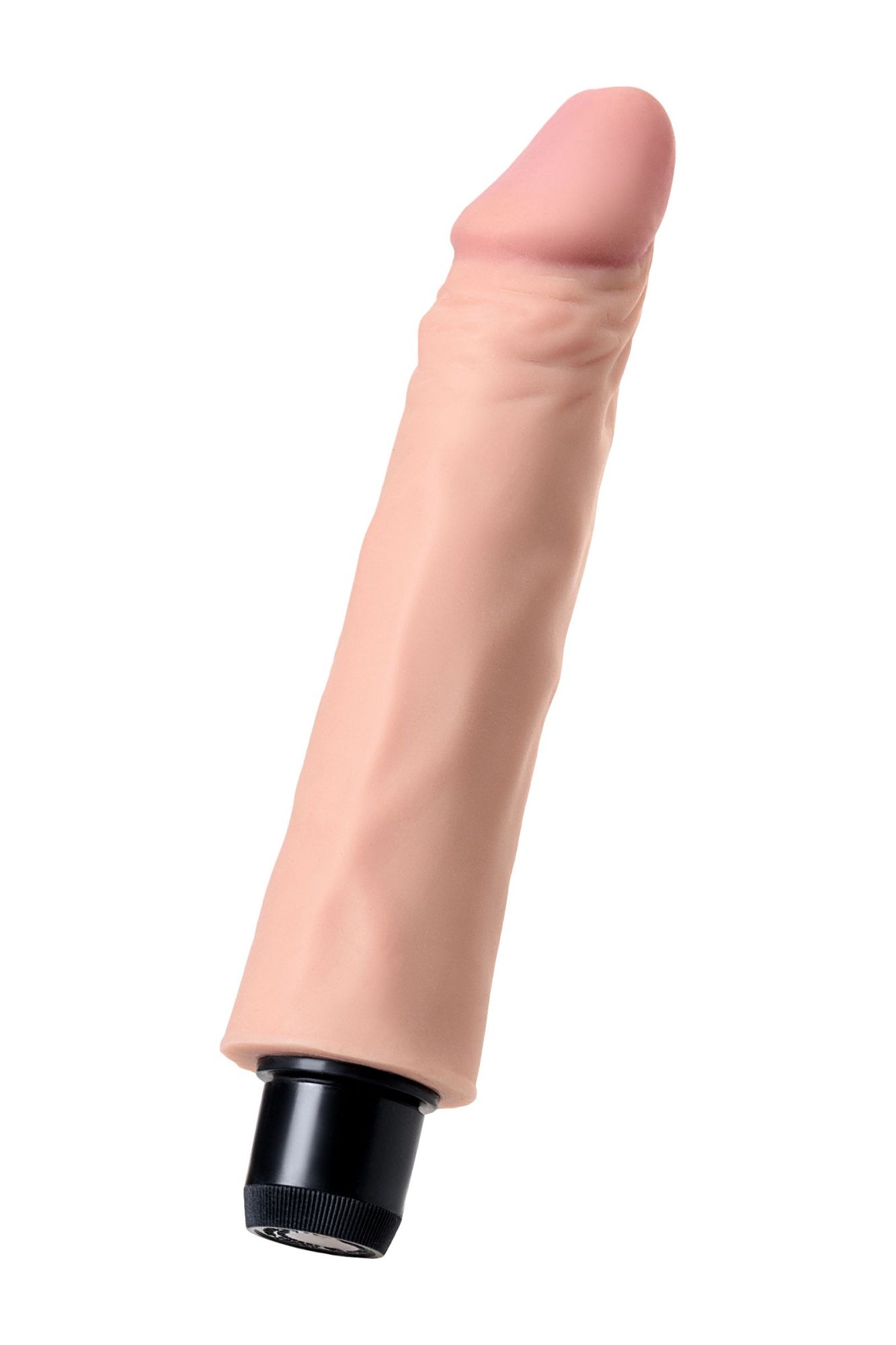 реалистичный вибратор toyfa  a-toys toron, tpe, телесный, 21 см в 