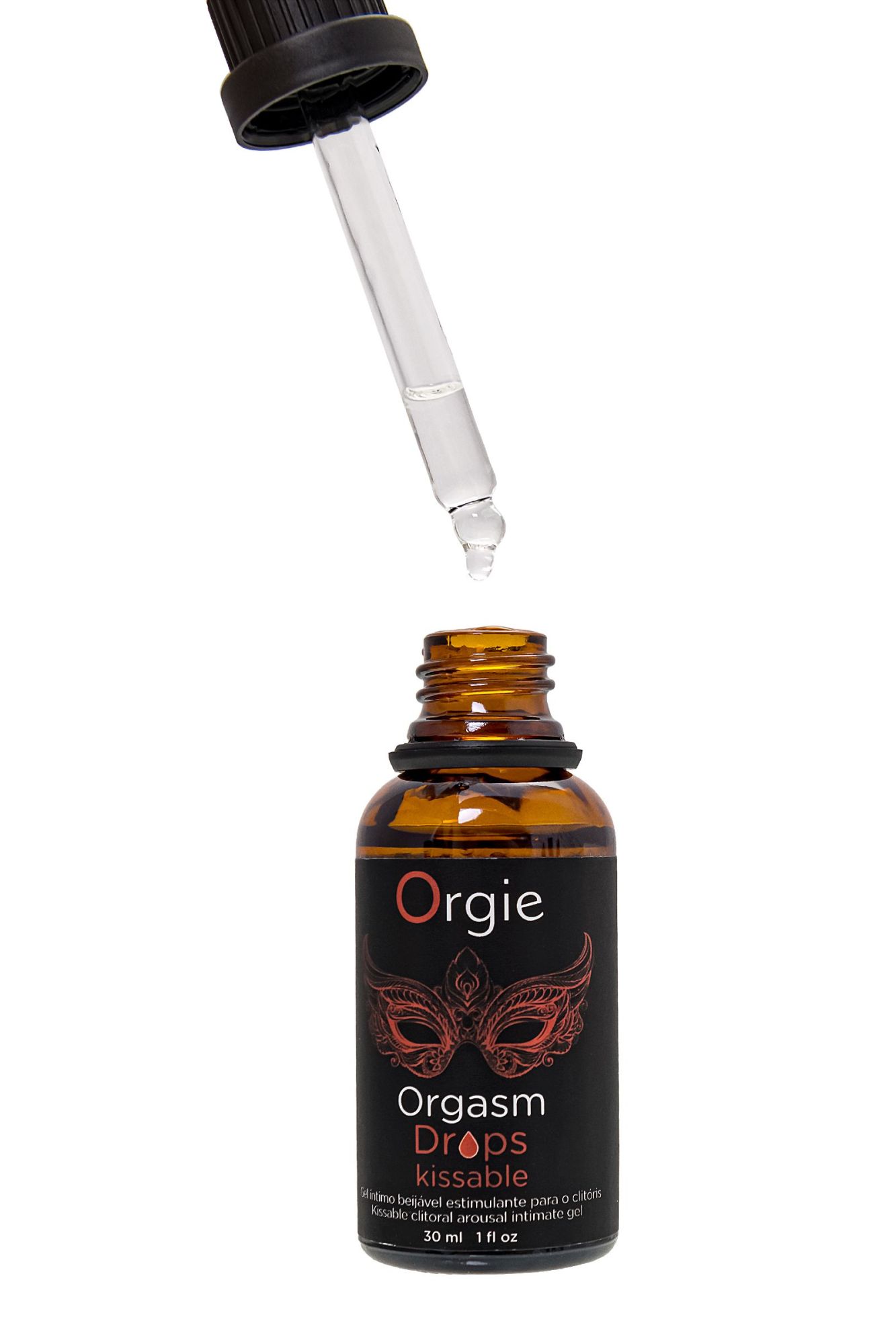 интимный гель для клитора orgie orgasm drops kissable, 30 мл в 
