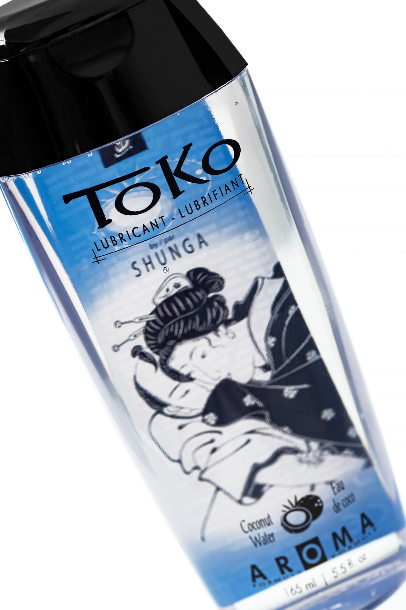 лубрикант shunga toko aroma на водной основе, кокос, 165 мл в 