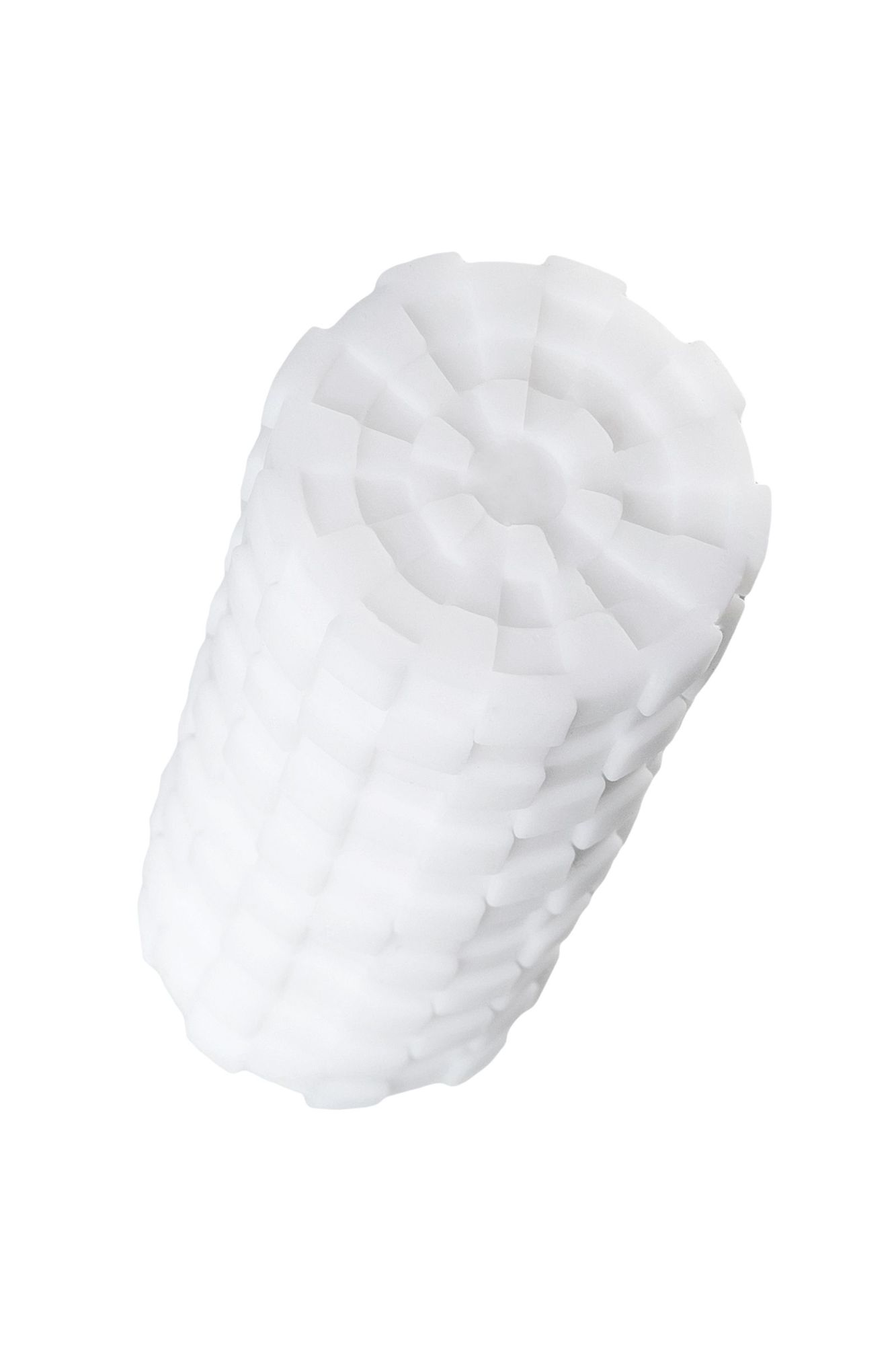 нереалистичный мастурбатор tenga 3d module, tpe, белый, 11,6 см в 