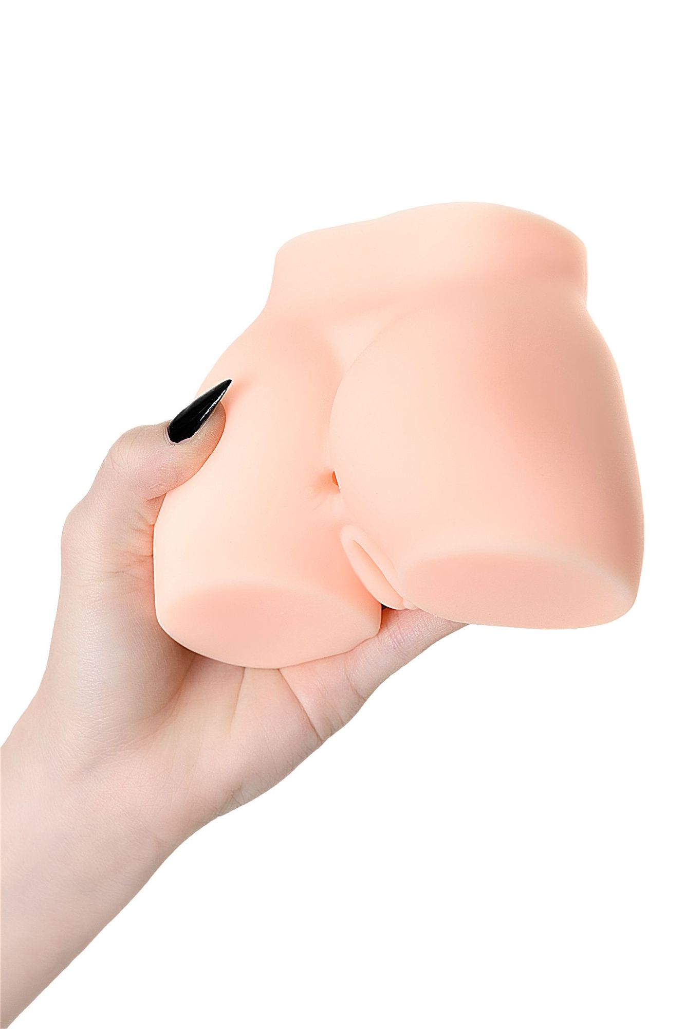 мастурбатор реалистичный kokos cleo-anal, tpr, телесный, 13.5 см в 