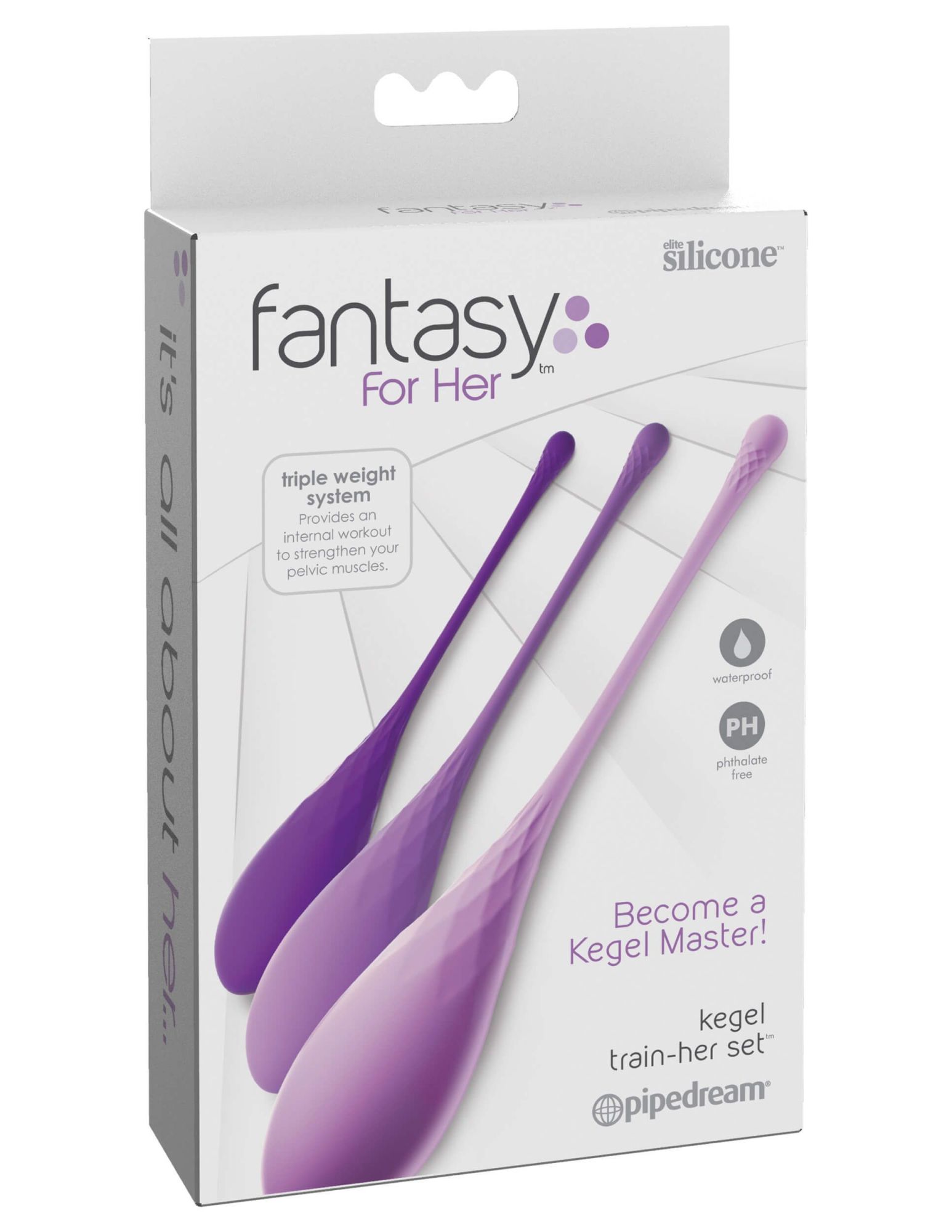 тренажер кегеля pipedream fantasy for her her duo kegel train-her set в 