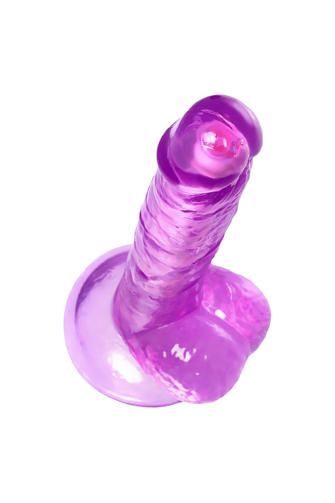 реалистичный фаллоимитатор a-toys by toyfa celiam, tpe, фиолетовый, 20,5 см в 