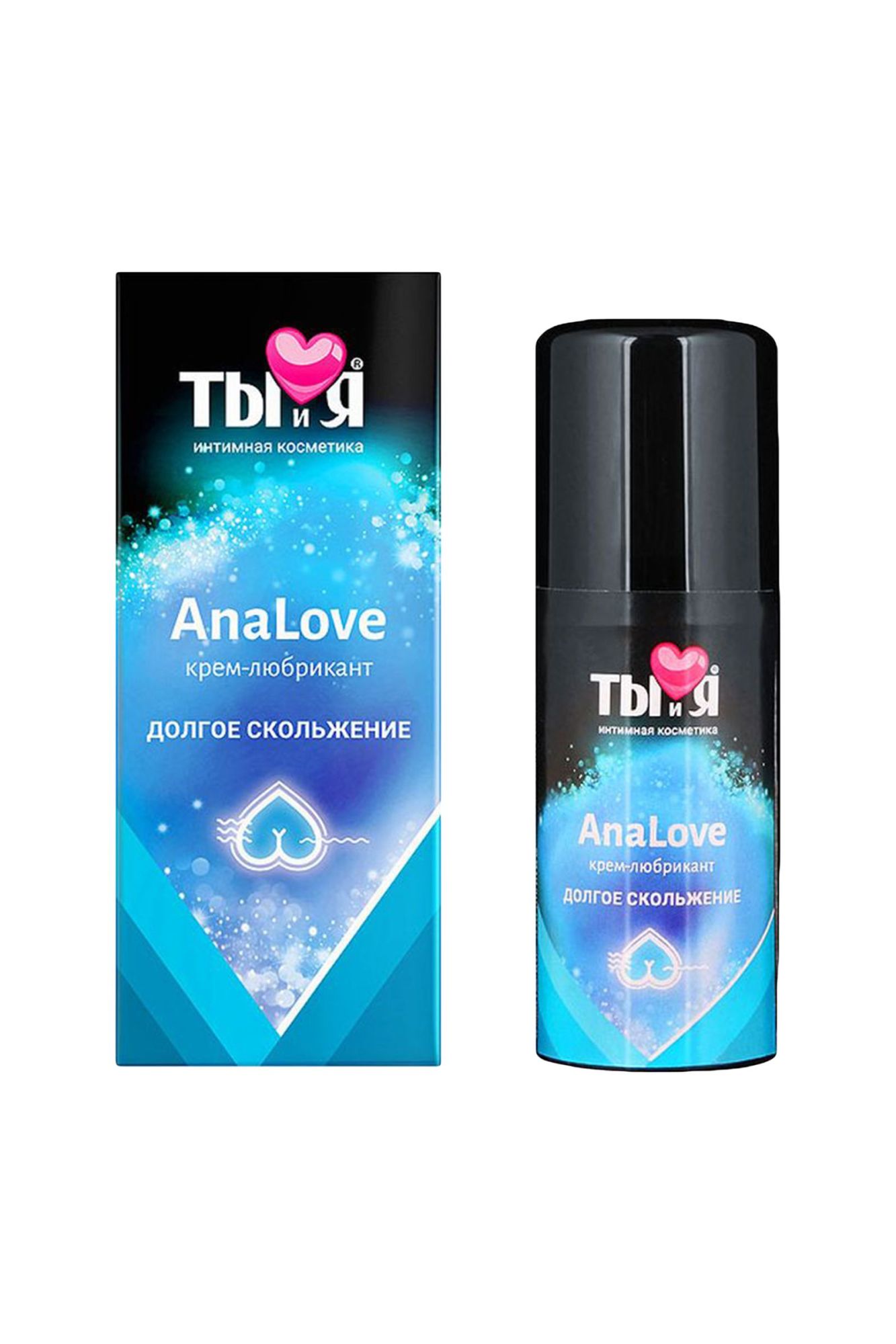 крем-лубрикант ты и я "аnalove", для анального секса, 20 г в 