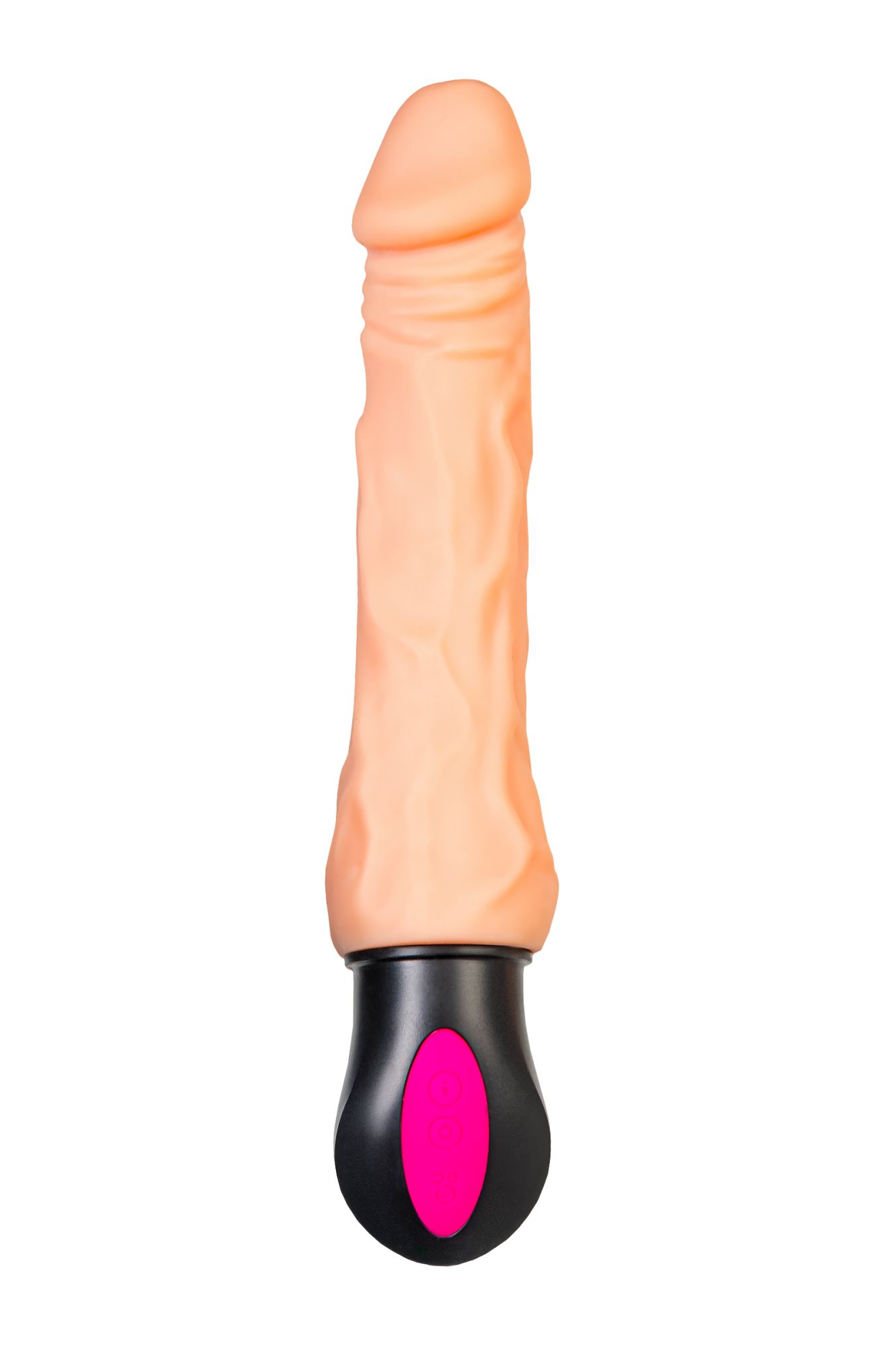 реалистичный вибратор toyfa  a-toys cocksman, tpe, телесный, 26,5 см в 