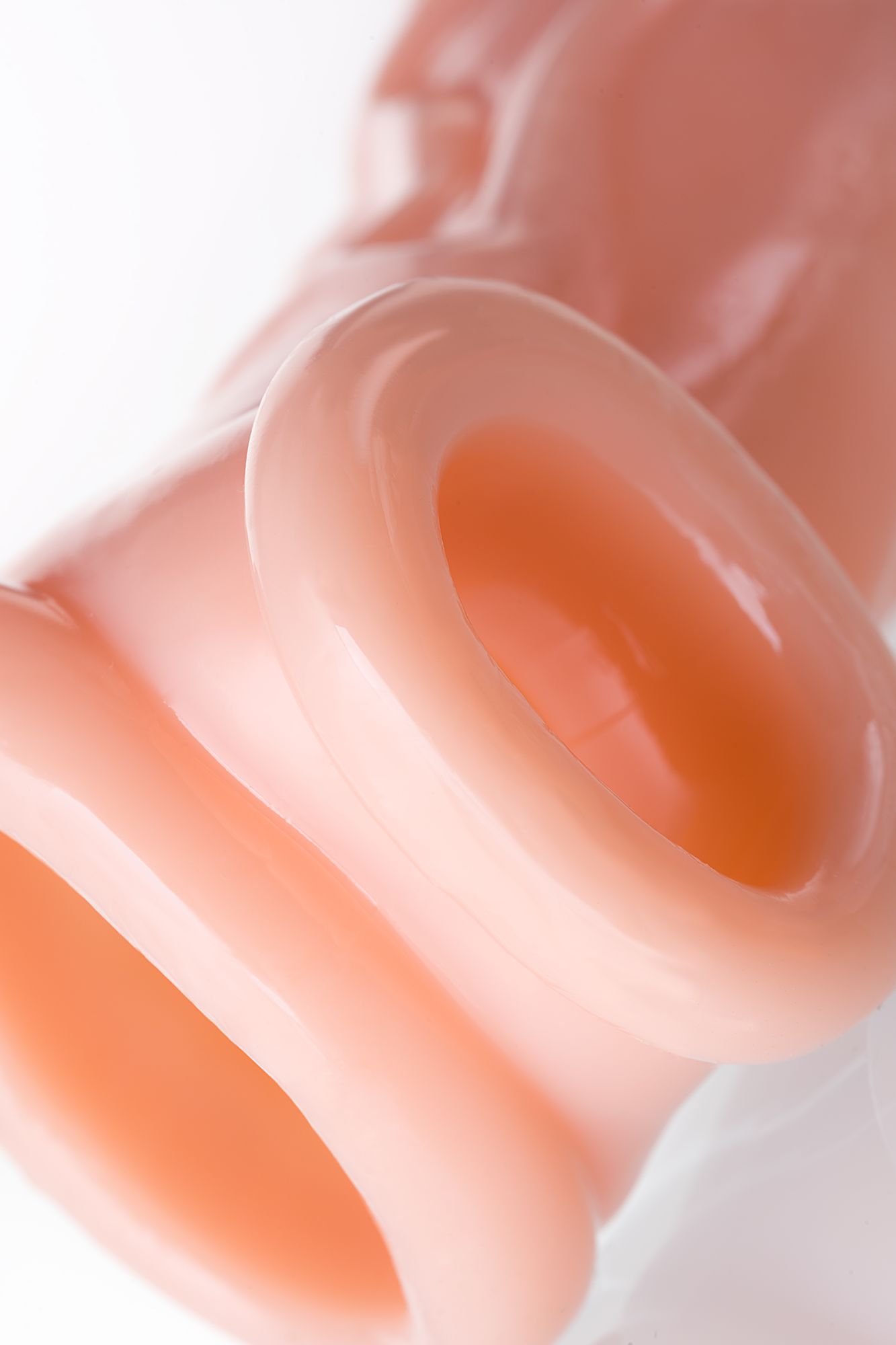 насадка toyfa xlover, для увеличения размера, tpr, телесный 18,5 см в 