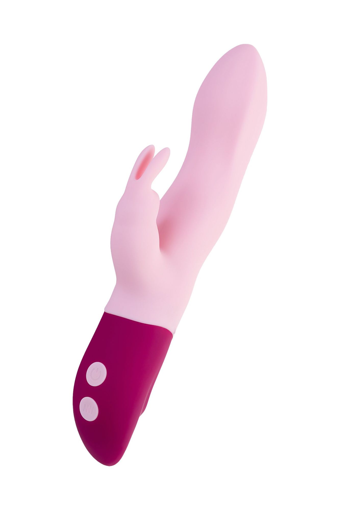 нереалистичный вибратор love to love hello rabbit, силикон, розовый, 24,5 см. в 