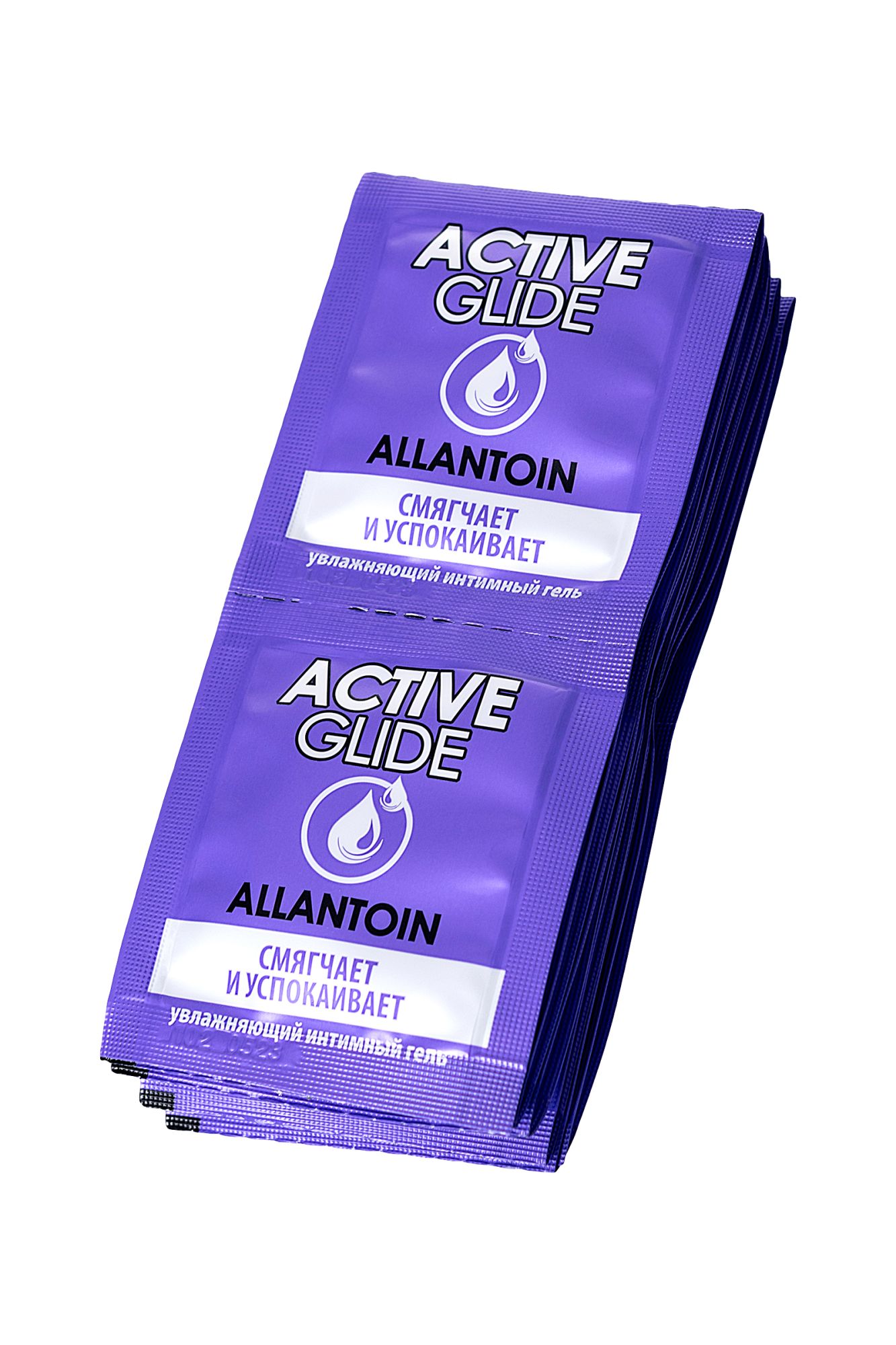 увлажняющий интимный гель active glide allantoin, 3г по 20шт в упаковке в 