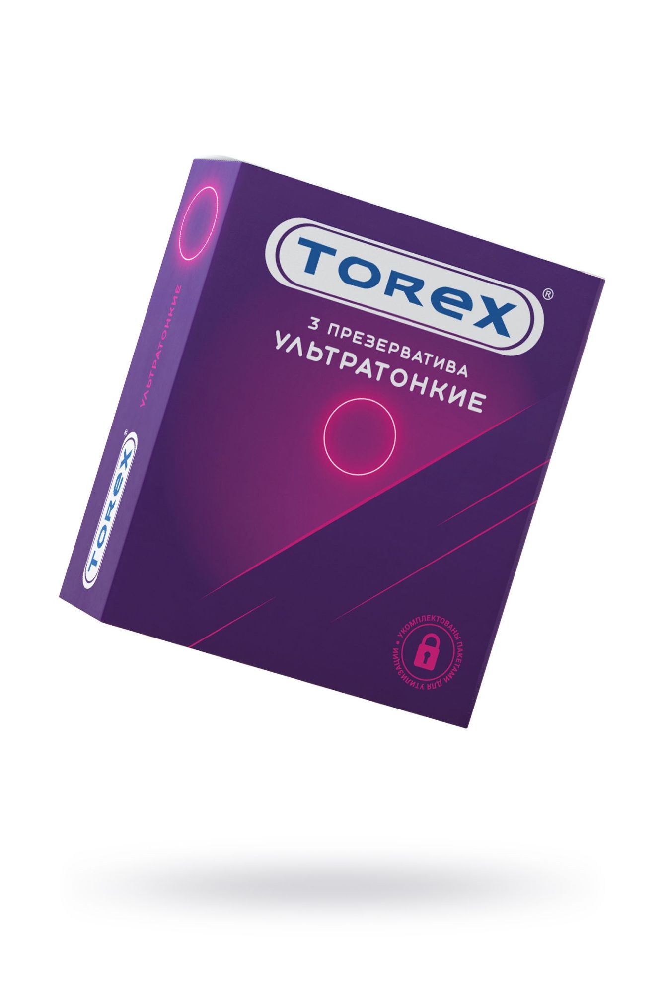 презервативы torex, ультратонкие, латекс, 3 шт в 