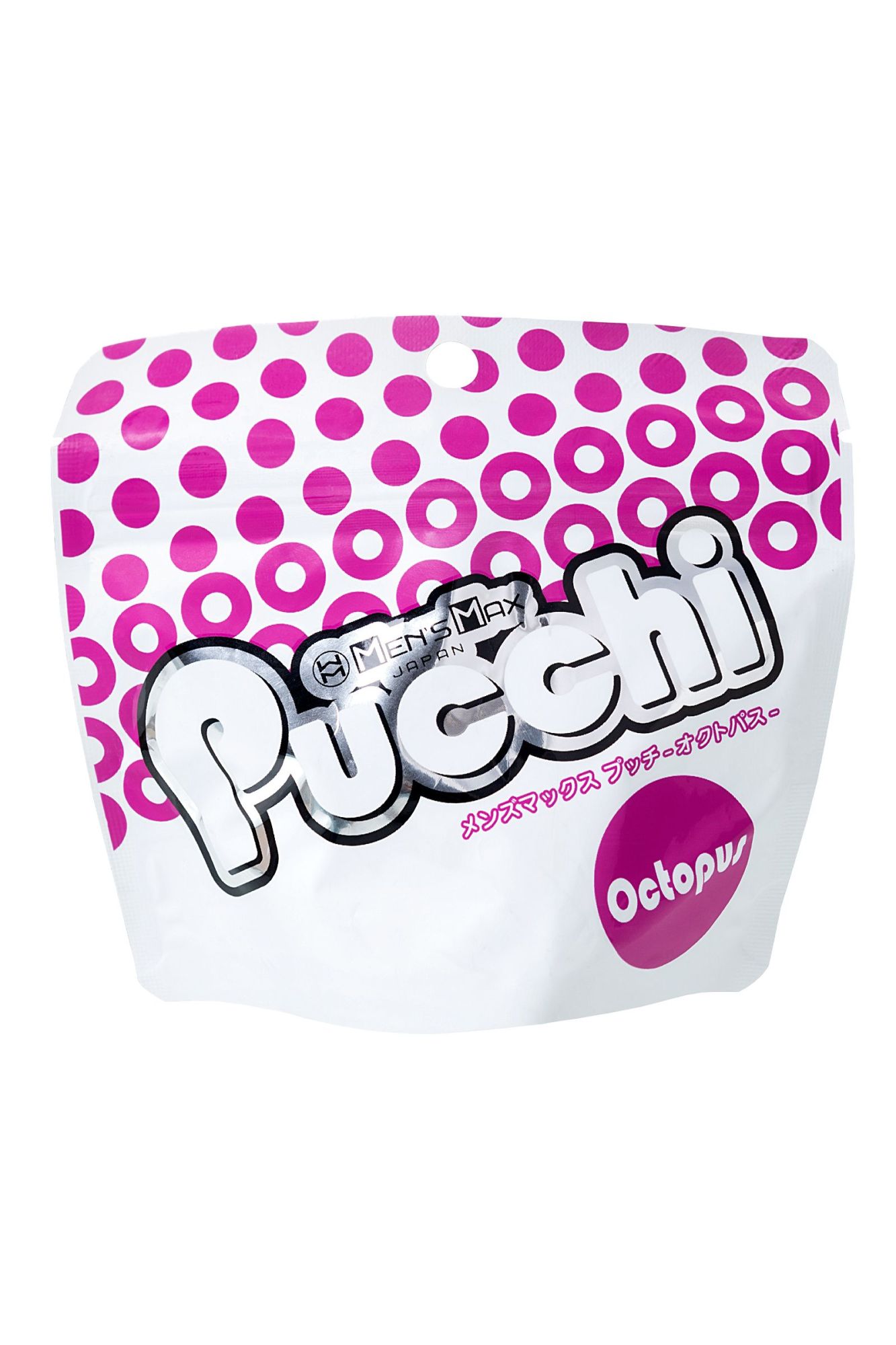 мастурбатор нереалистичный mensmax pucchi octopus, tpe, белый, 6,5 см в 