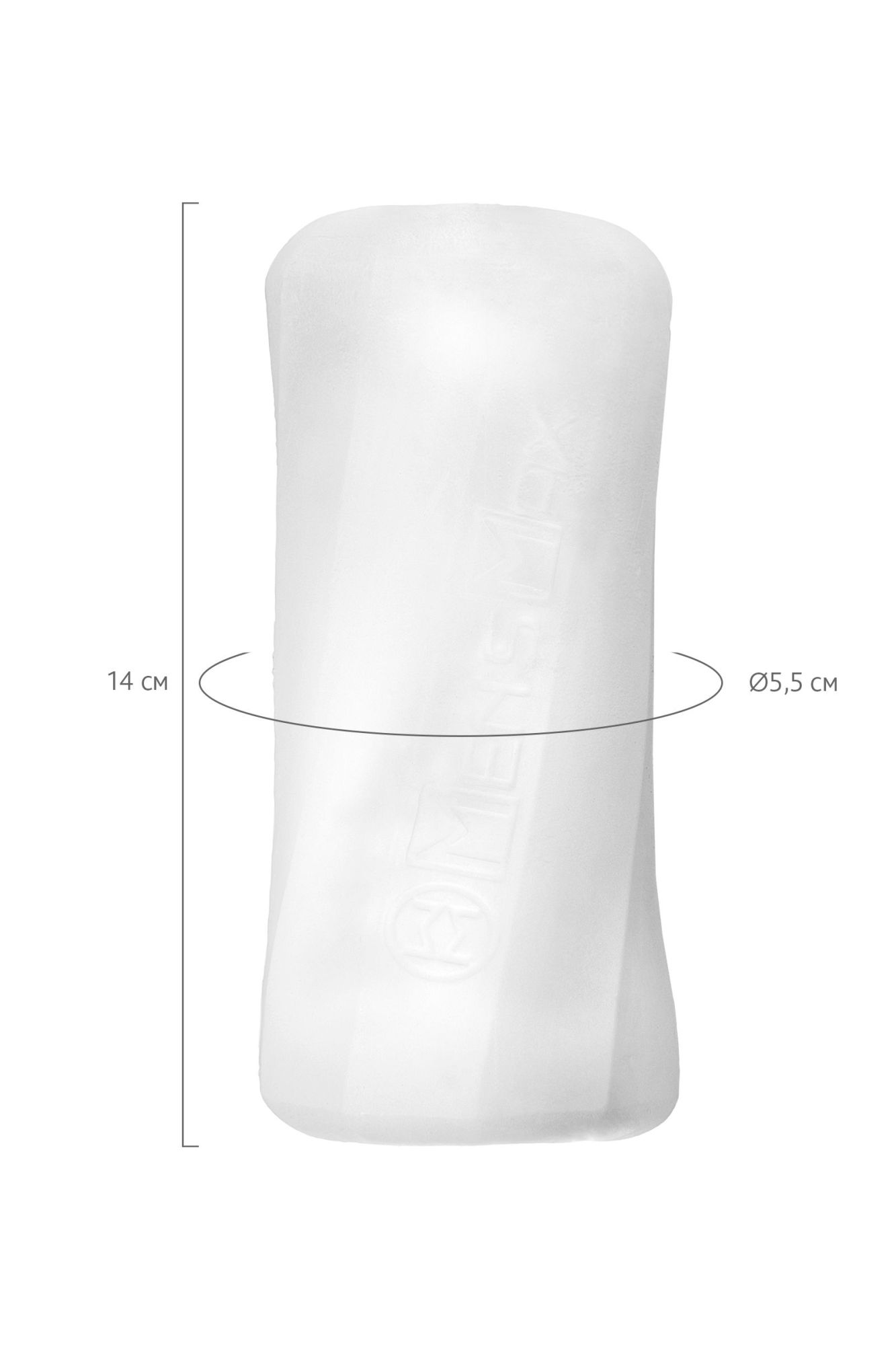 мастурбатор нереалистичный mensmax xross beads×rock close, tpe, прозрачный, 14,2 см в 