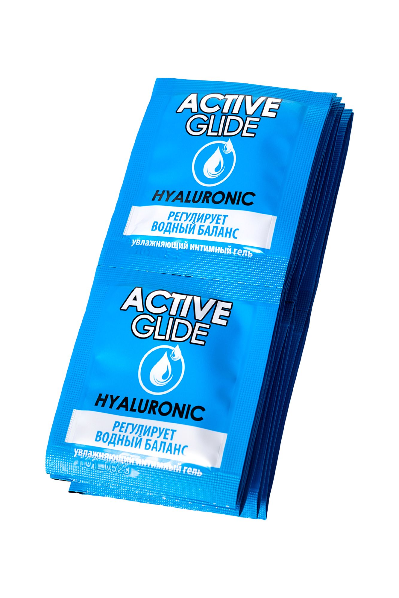 увлажняющий интимный гель active glide hyaluronic, 3 г 20шт в упаковке в 