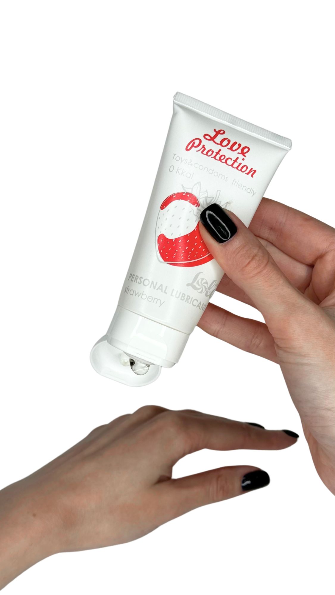 лубрикант на водной основе lola games love protection strawberry 50ml 1831-01lola в 