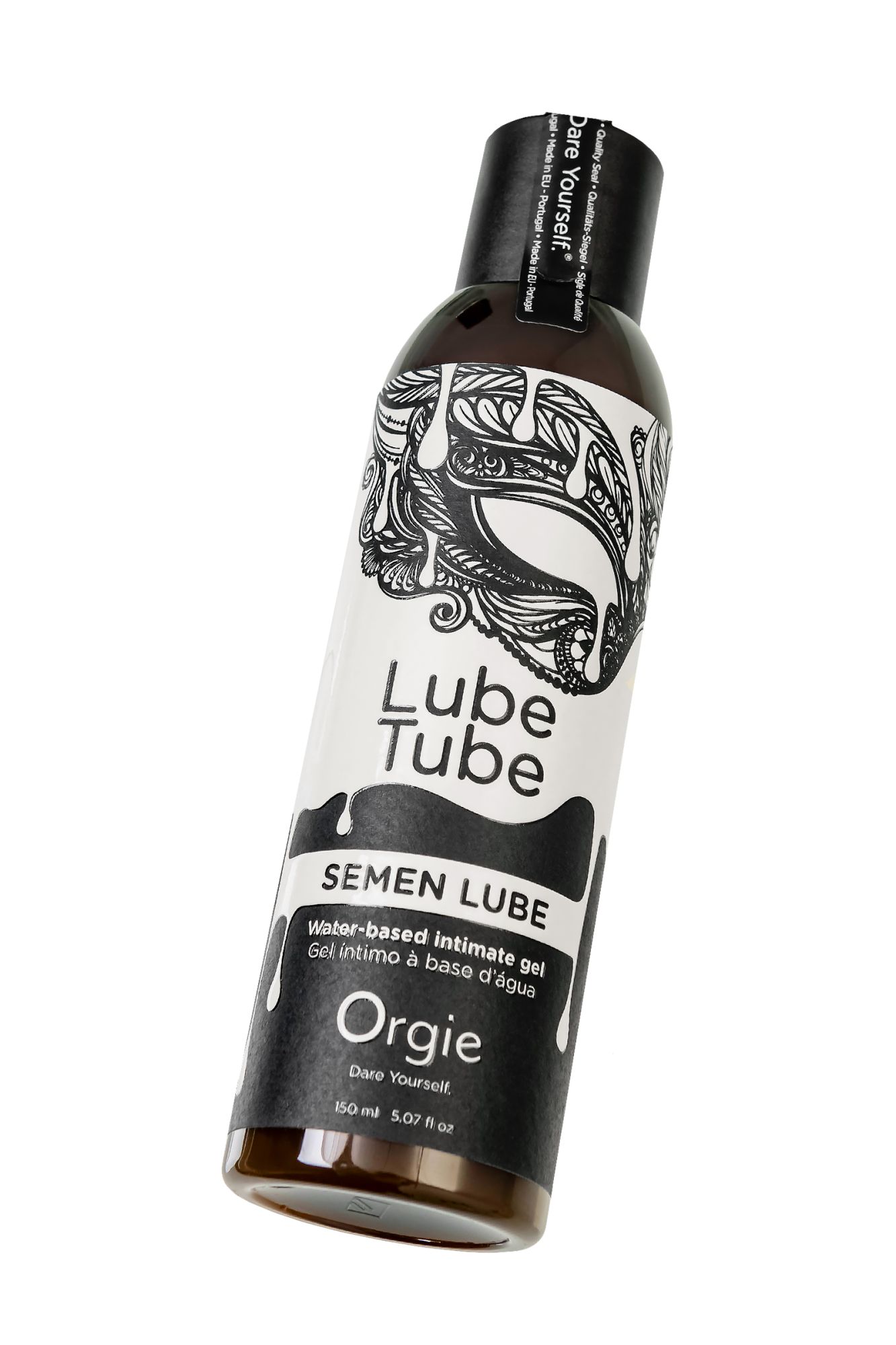 интимный гель orgie lube tube semen lube на водной основе, 150 мл в 