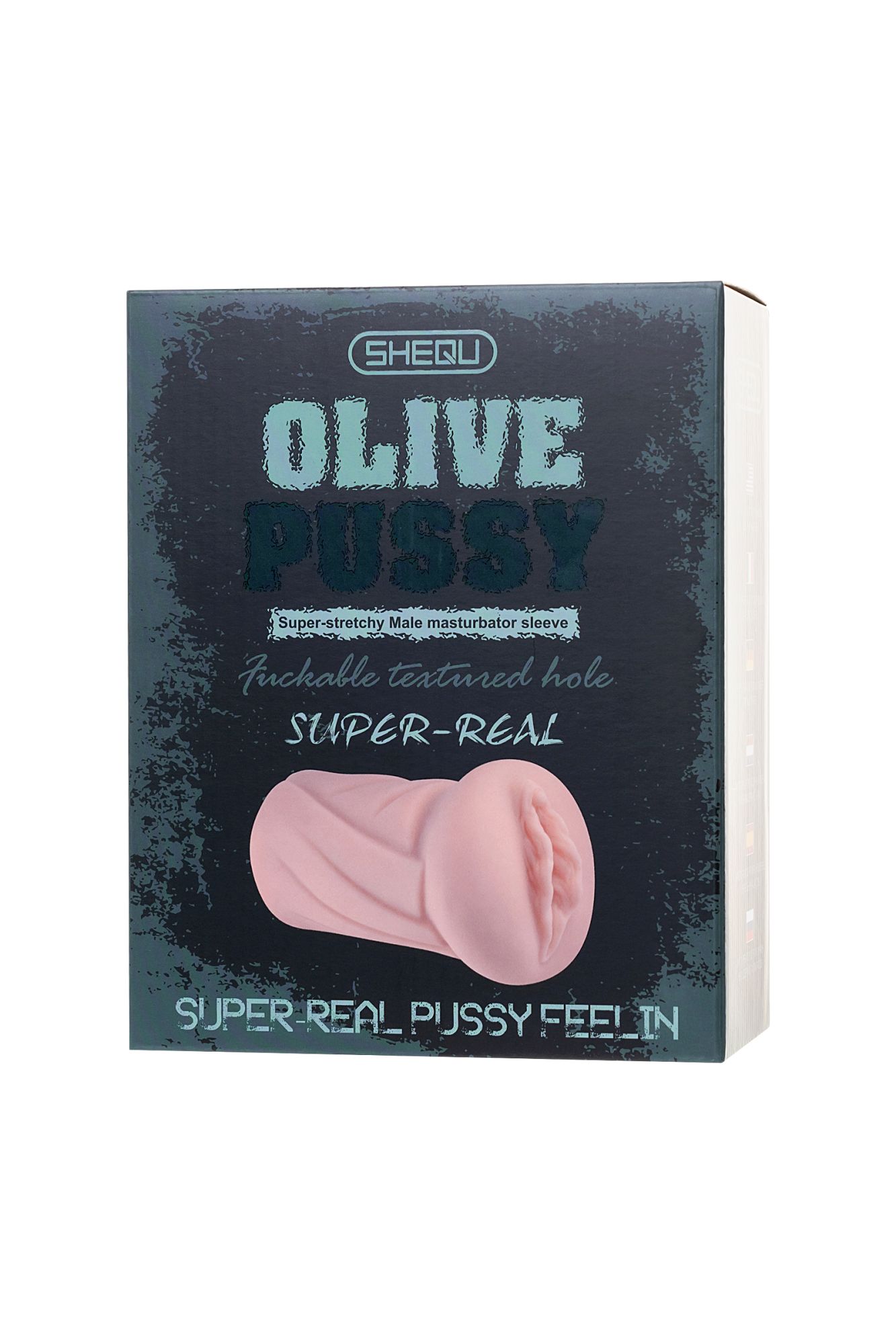 мастурбатор реалистичный вагина olive, xise, tpr, телесный, 16.4 см. в 