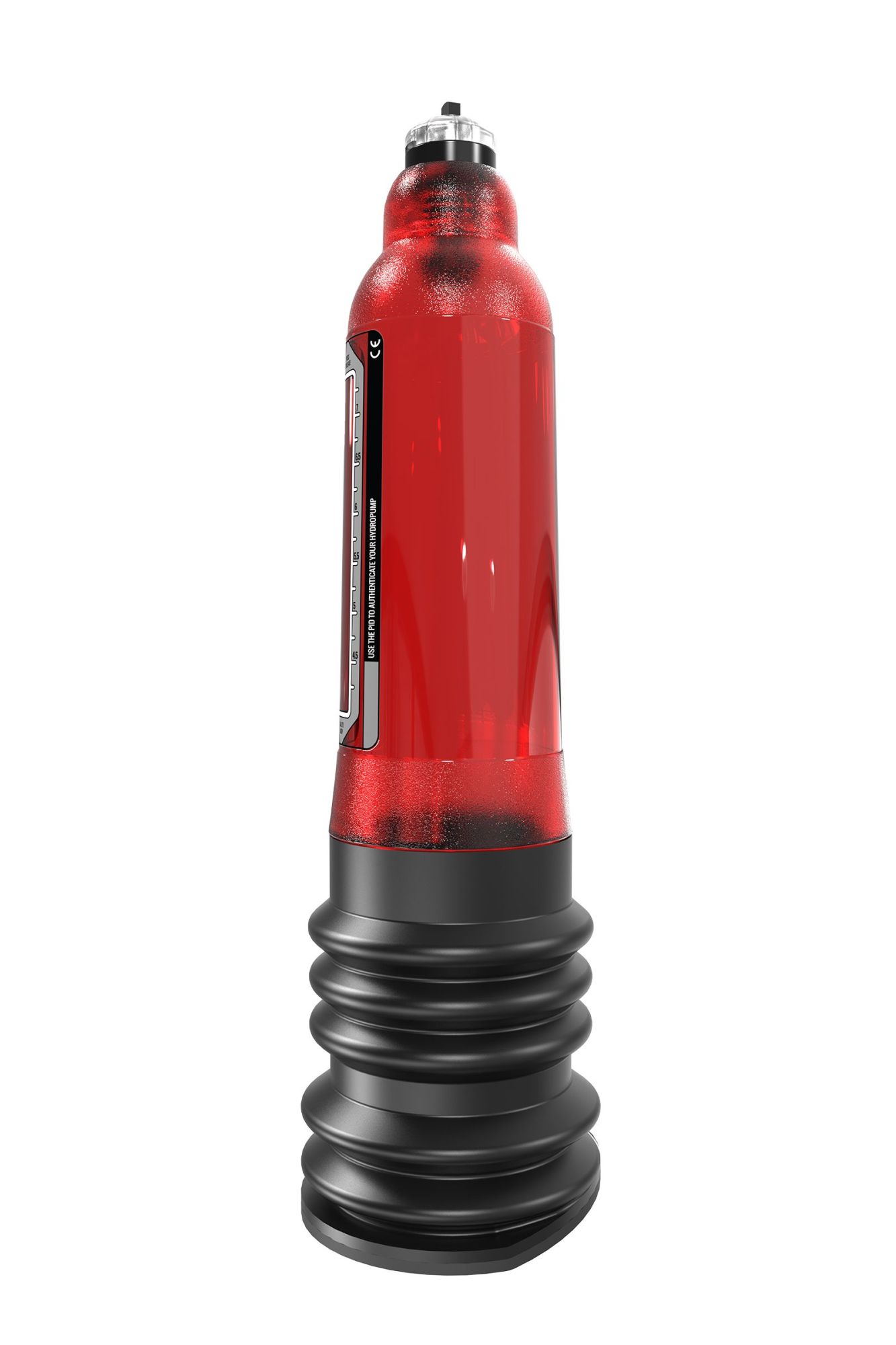 гидропомпа bathmate hydro7, abs пластик, красная (аналог hercules) в 