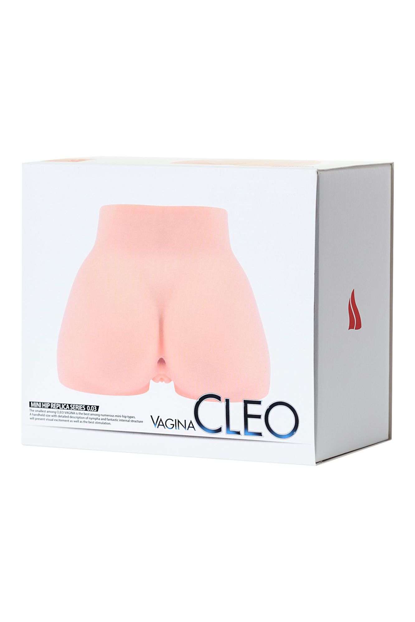 мастурбатор реалистичный kokos cleo, tpr, телесный, 13.5 см в 
