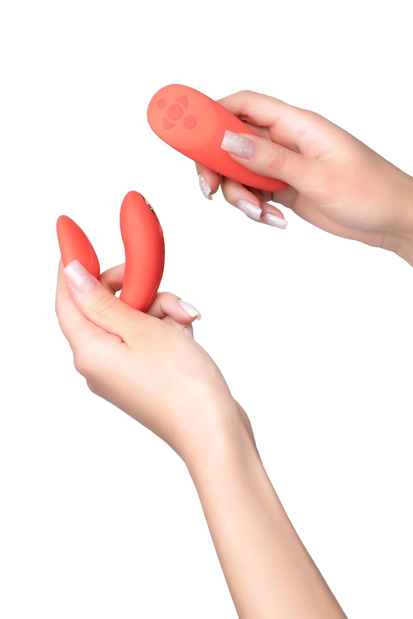 вибратор we-vibe chorus силикон, коралловый в 