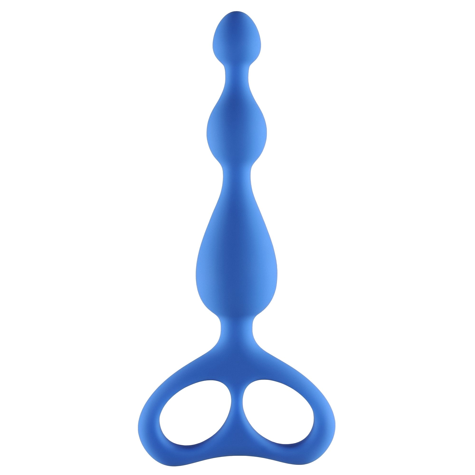анальная цепочка ultimate beads blue 4203-02lola в 