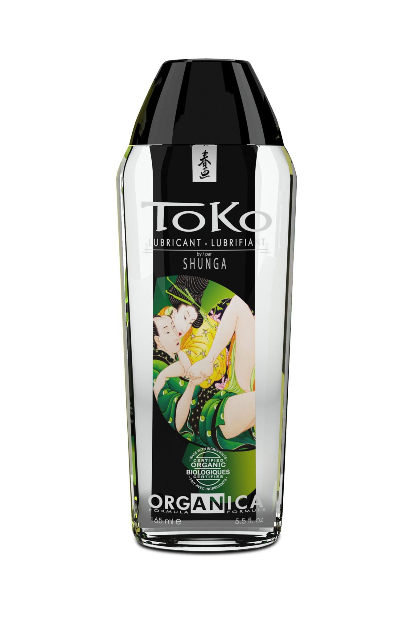 лубрикант shunga toko organica на водной основе, из 100% органических компонентов,165 мл в 